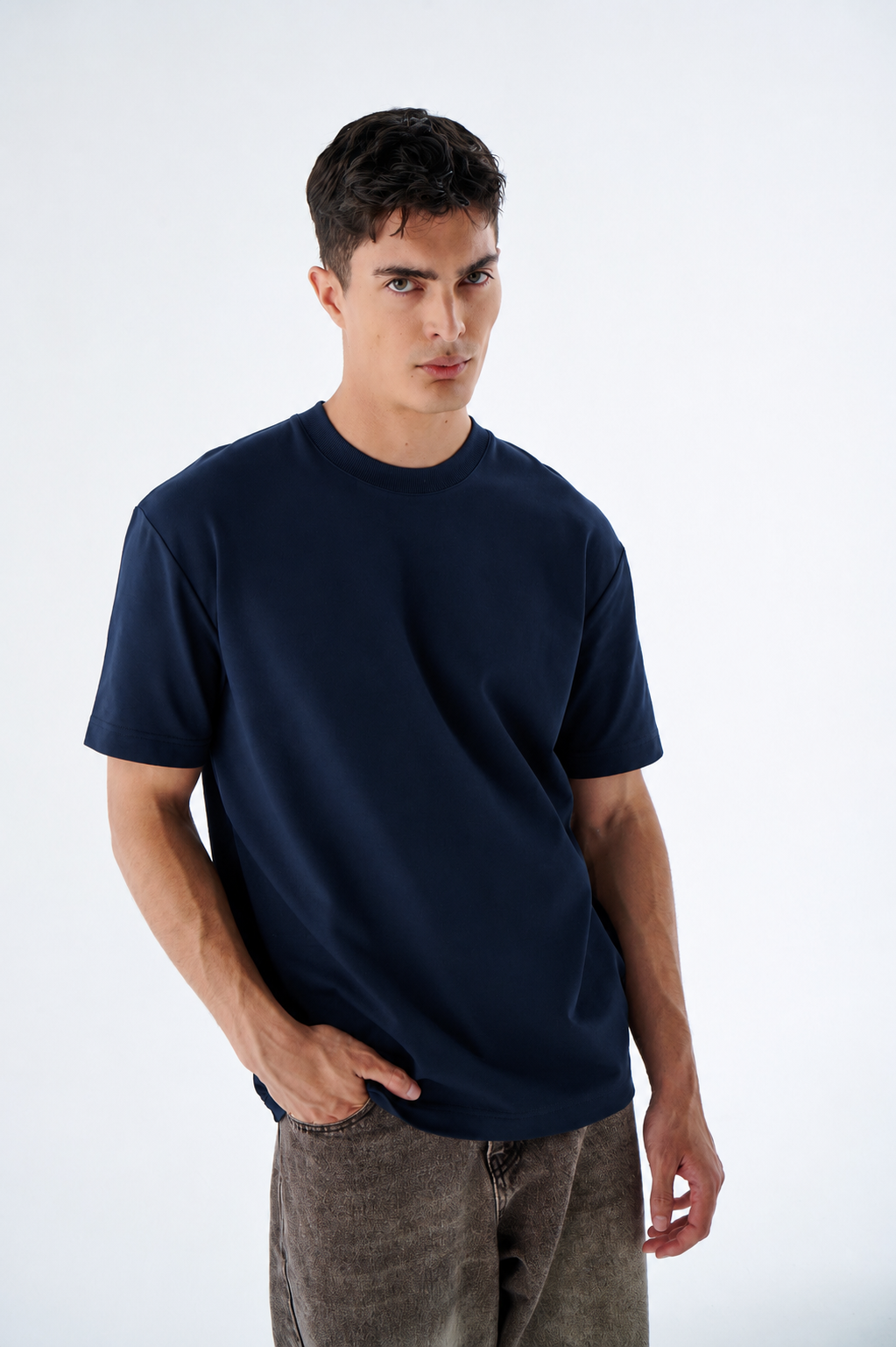 Herren T-Shirt - 100% Baumwolle - Relaxed Fit
