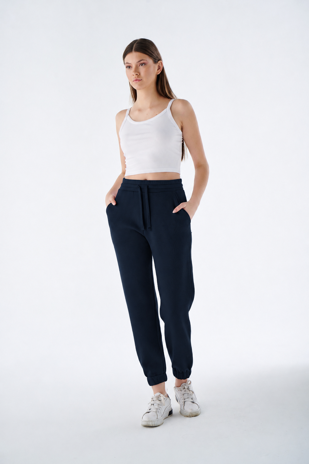 Damen Heavyweight Jogginghose aus Baumwollmix
