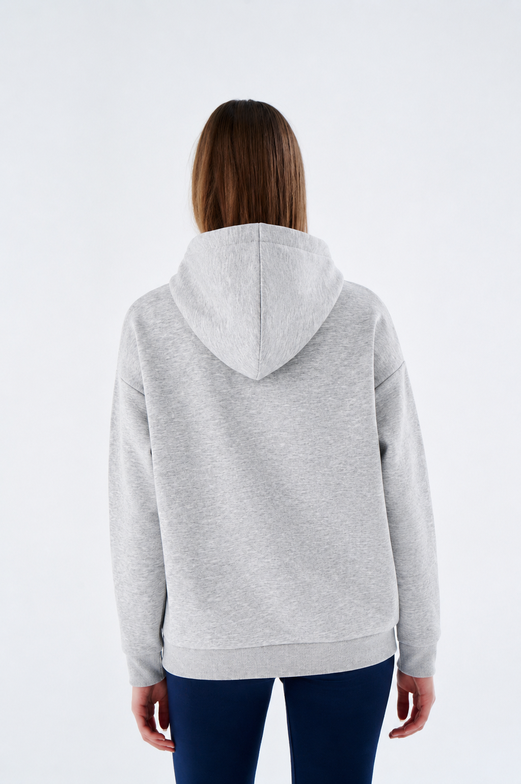 Damen Heavyweight Hoodie aus Baumwollmix mit Kapuze