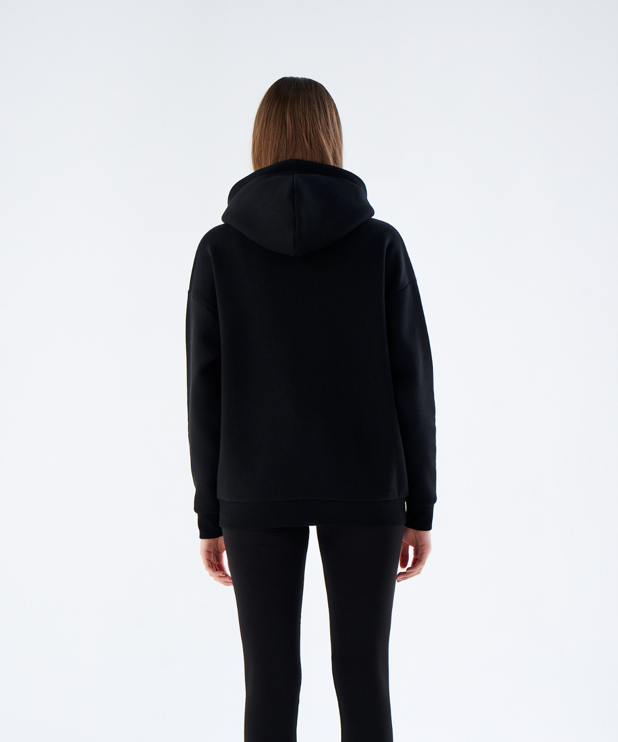 Damen Heavyweight Zip Hoodie aus Baumwollmix