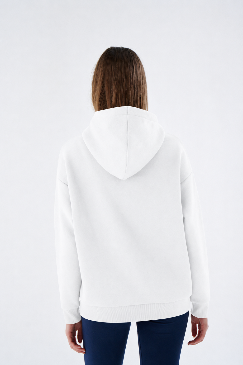 Damen Heavyweight Hoodie aus Baumwollmix mit Kapuze