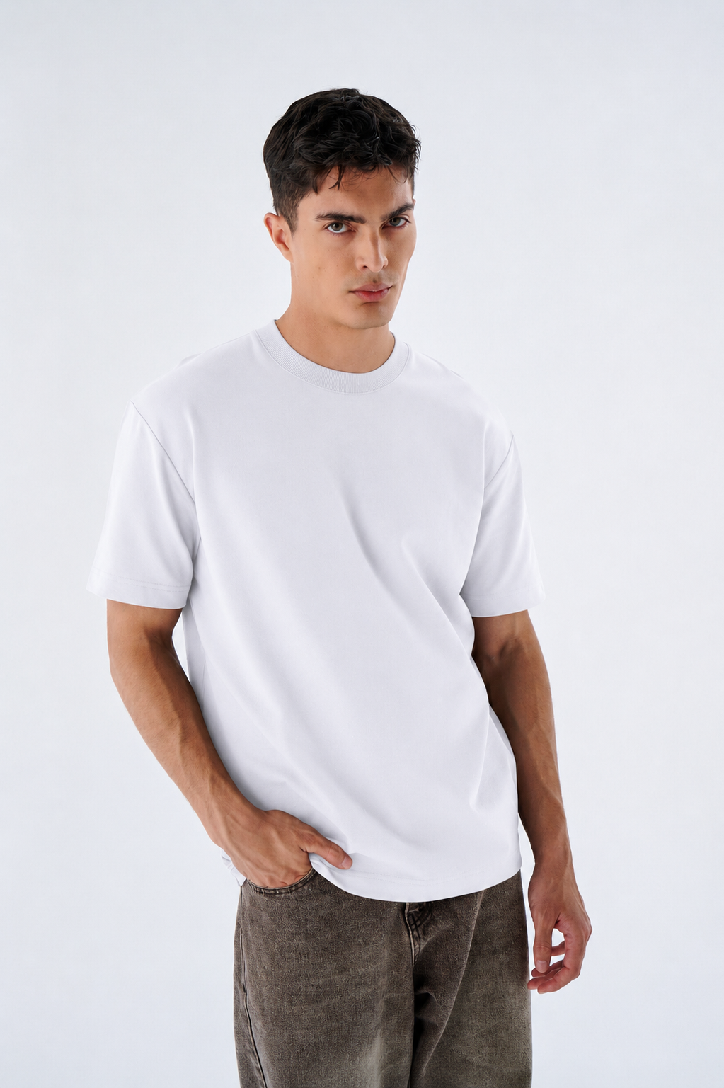 Herren T-Shirt - 100% Baumwolle - Relaxed Fit