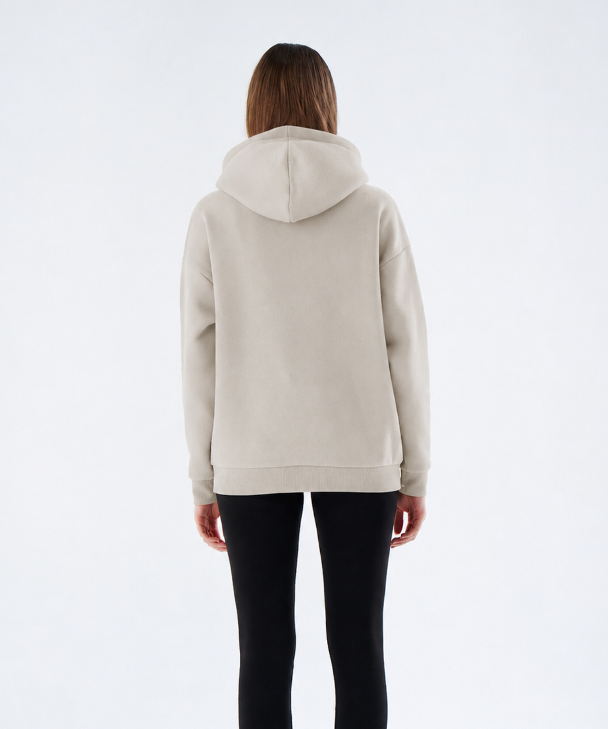 Damen Heavyweight Zip Hoodie aus Baumwollmix