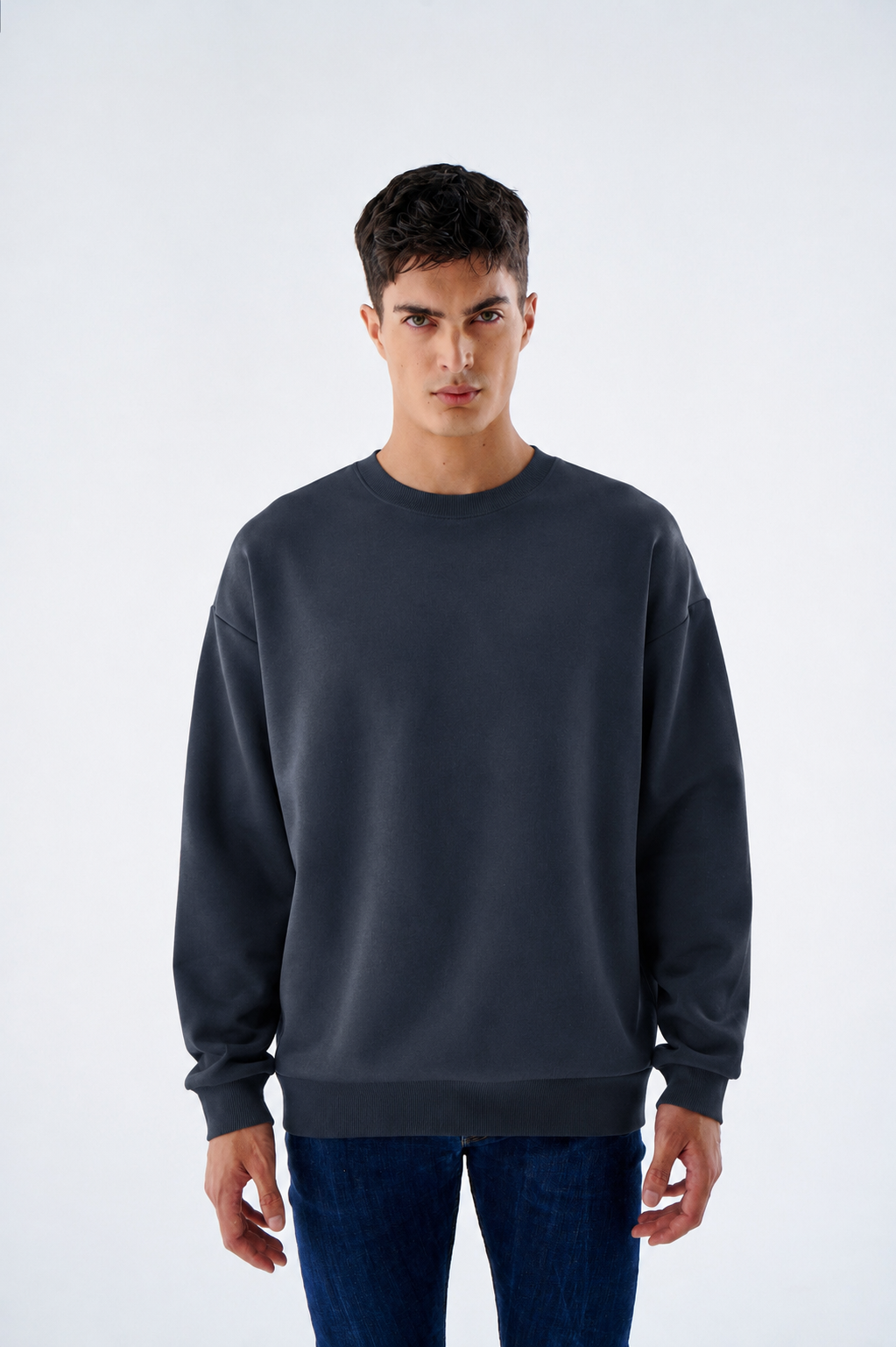 Herren Heavyweight Sweatshirt aus Baumwollmix