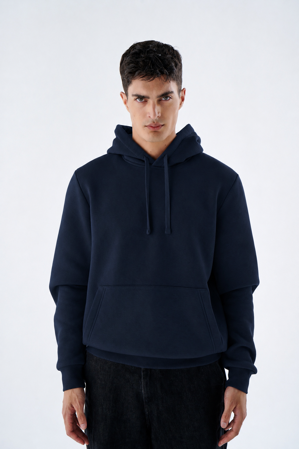 Herren Heavyweight Hoodie aus Baumwollmix mit Kapuze