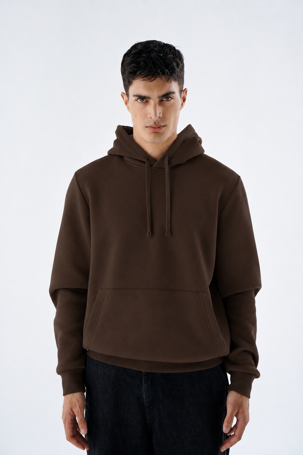 Herren Heavyweight Hoodie aus Baumwollmix mit Kapuze