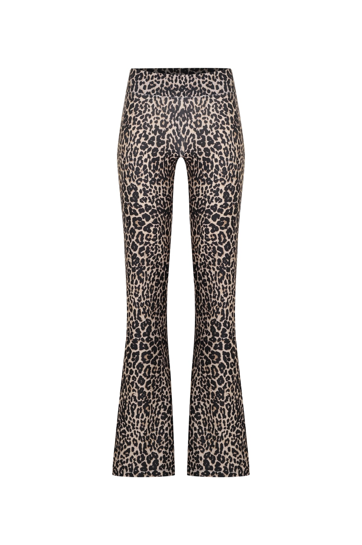 Damen Bootcut Hose aus Baumwollmix mit leichtem Schlag