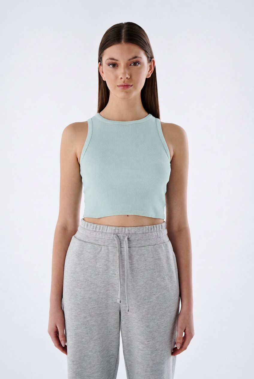 Damen Tank Top mit Rundhals