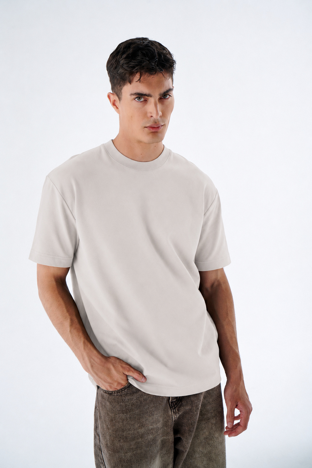 Herren T-Shirt - 100% Baumwolle - Relaxed Fit