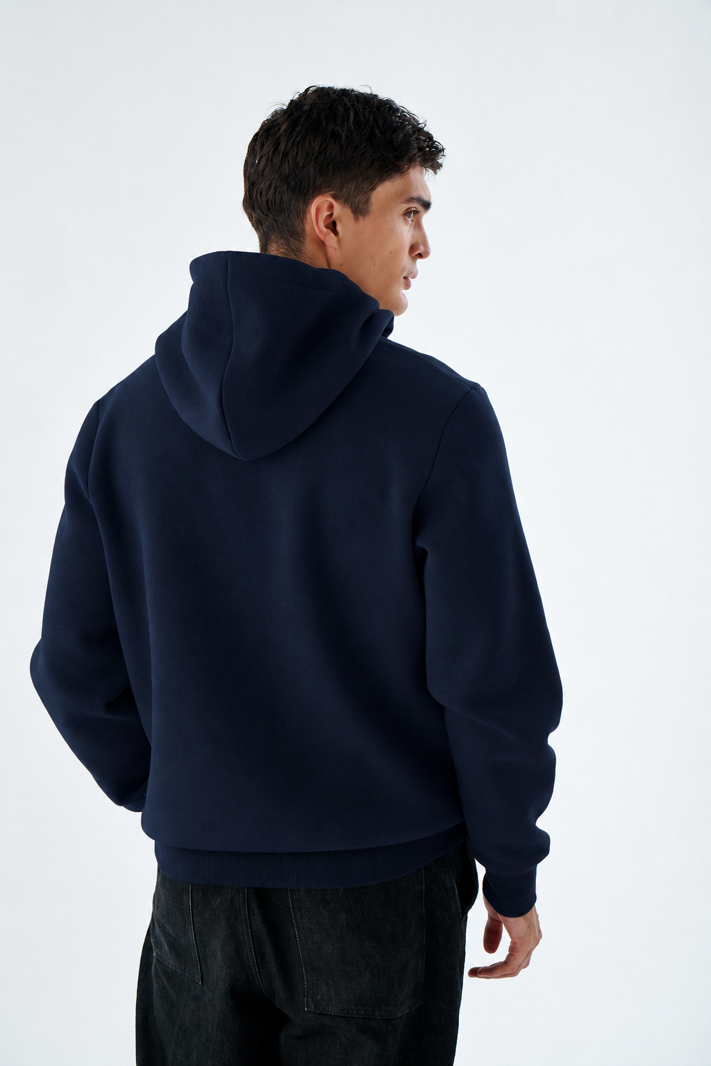Herren Heavyweight Hoodie aus Baumwollmix mit Kapuze