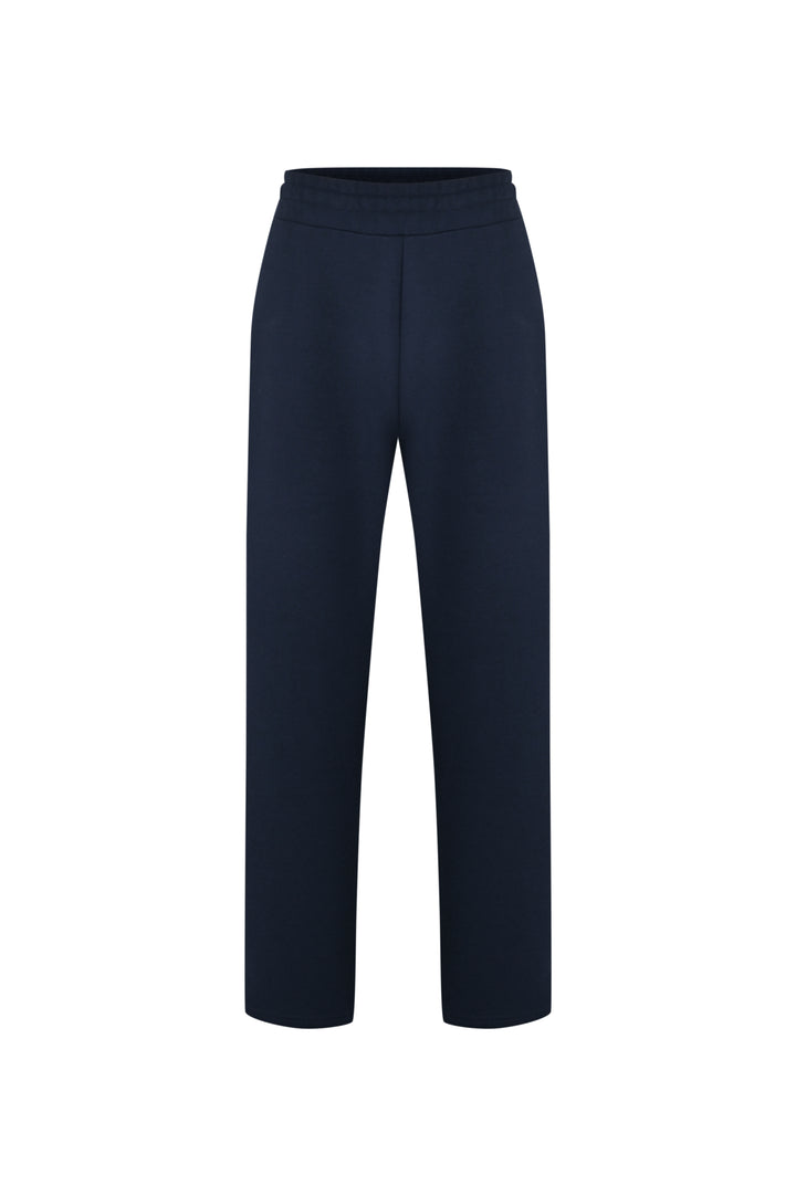 Herren Wide Leg Jogginghose aus Baumwollmix