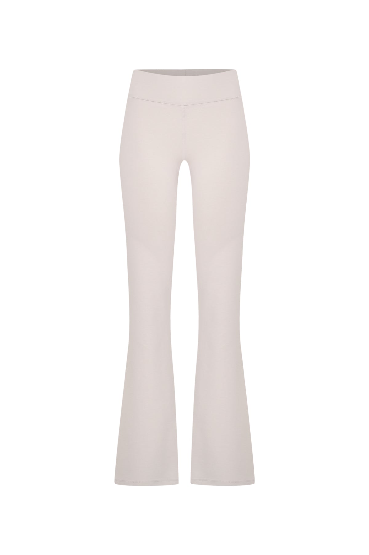 Damen Bootcut Hose aus Baumwollmix mit leichtem Schlag