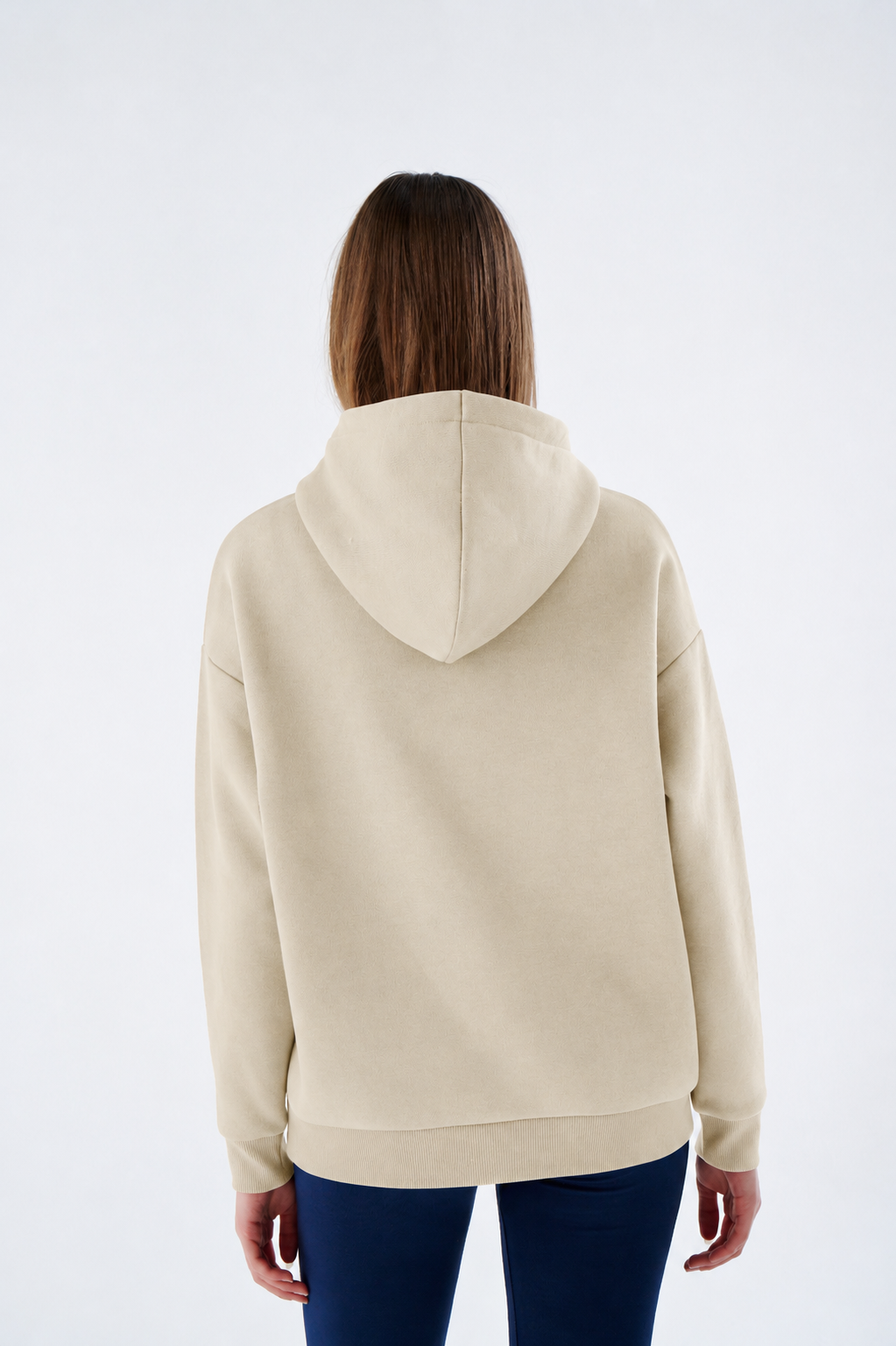 Damen Heavyweight Hoodie aus Baumwollmix mit Kapuze
