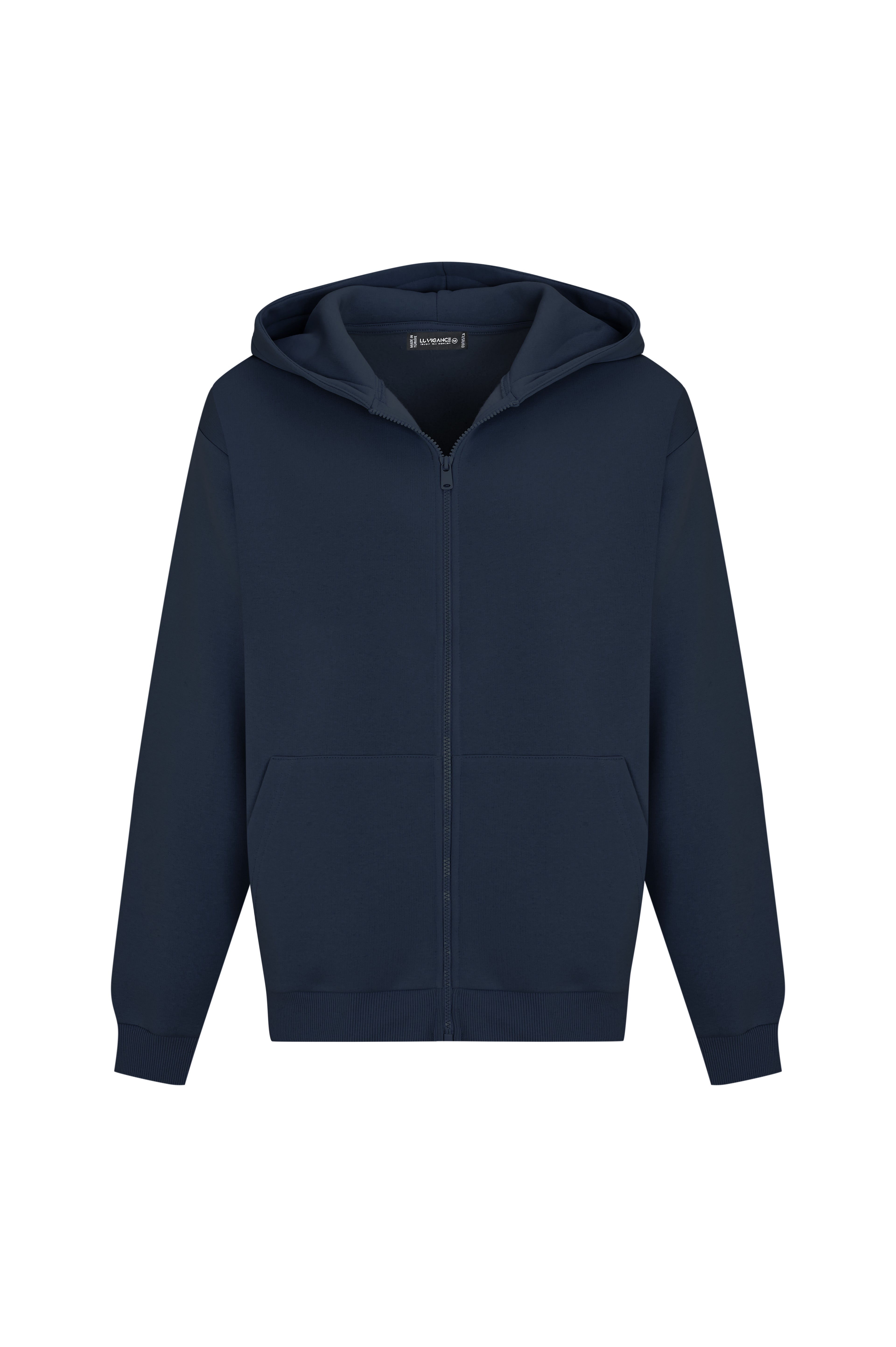 Damen Heavyweight Zip Hoodie aus Baumwollmix