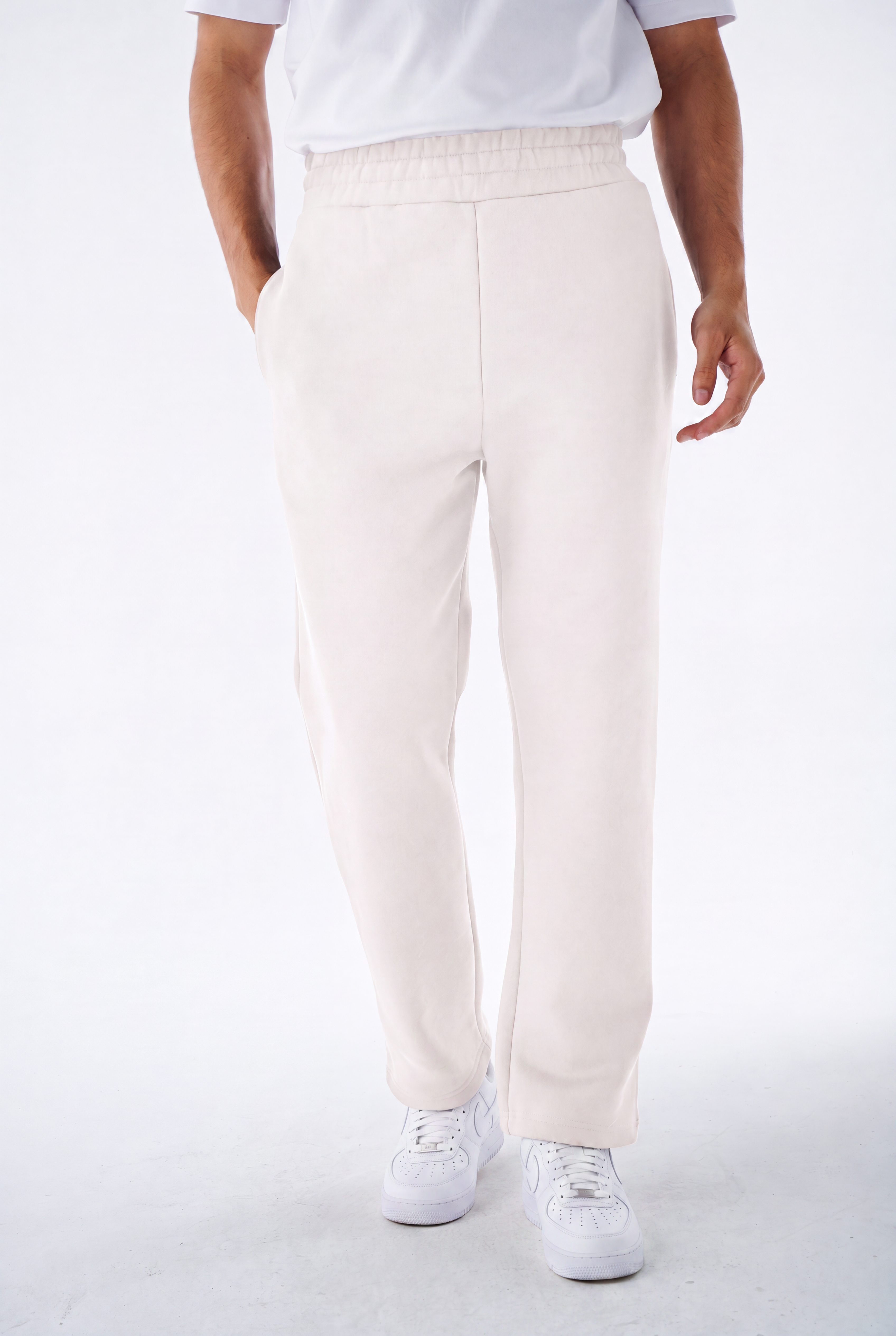 2er Set Jogginghose Herren Wide Leg aus Baumwollmix