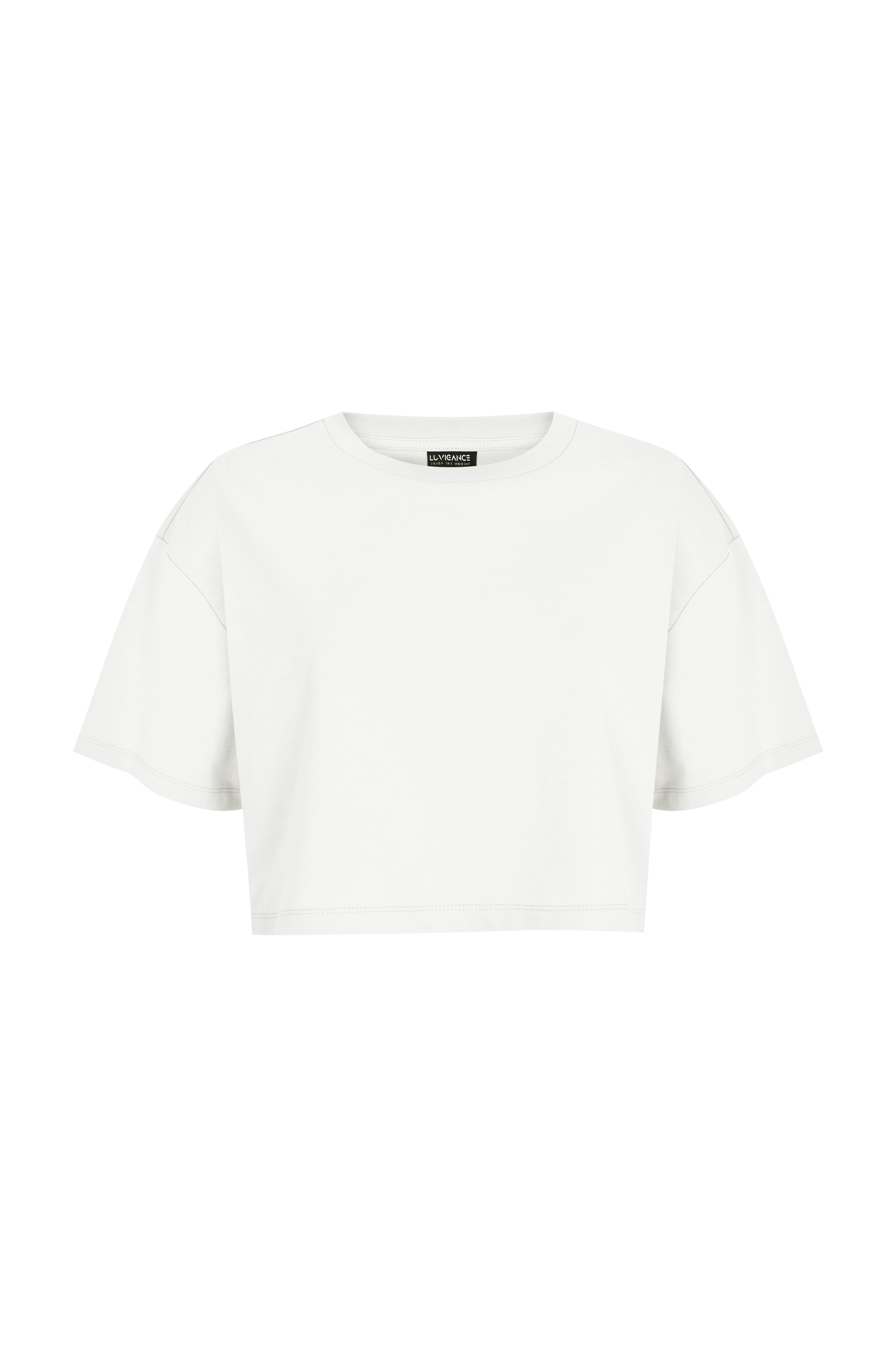 Crop Top Damen aus 100 % Baumwolle