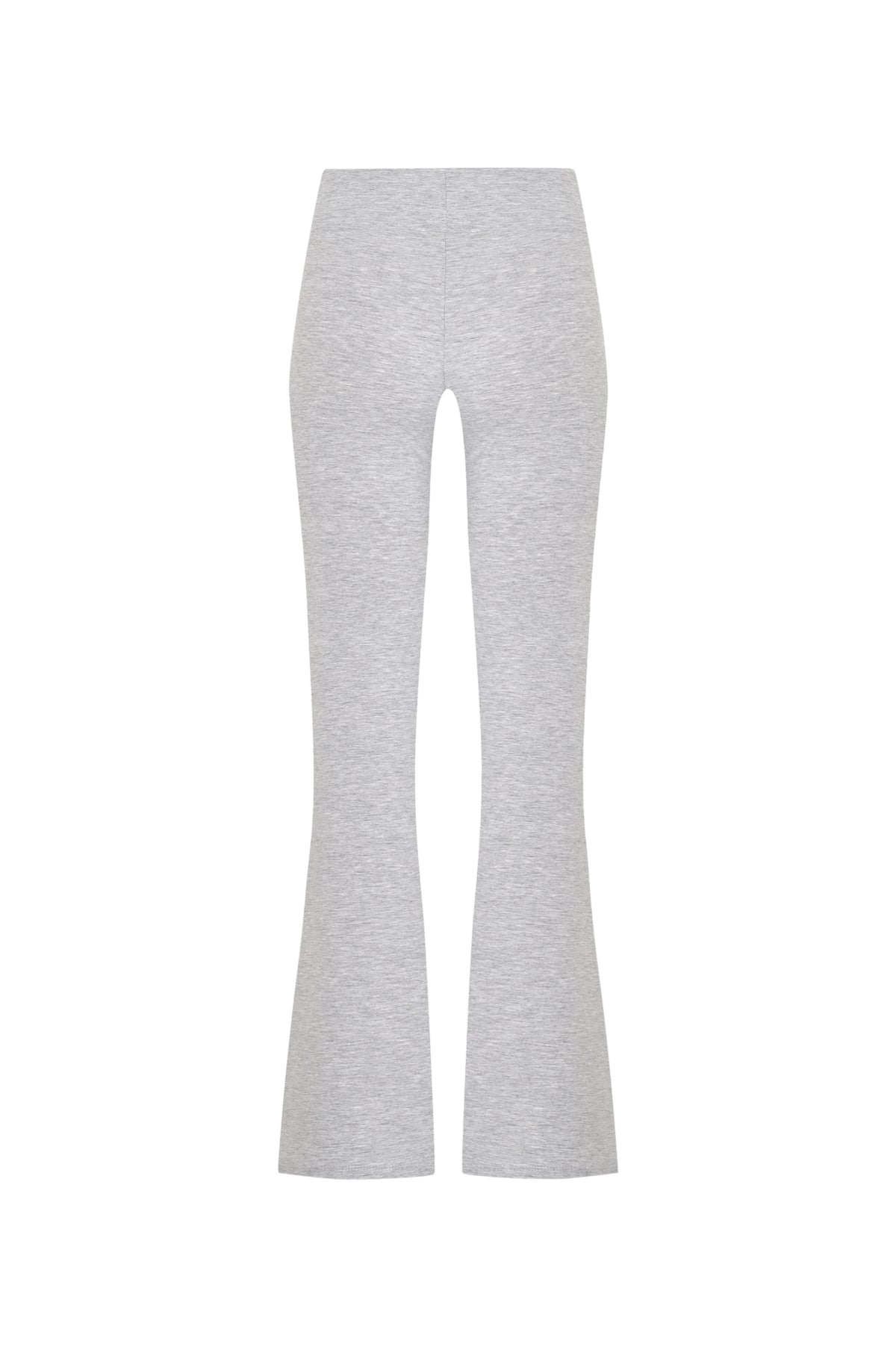 Damen Bootcut Hose aus Baumwollmix mit leichtem Schlag