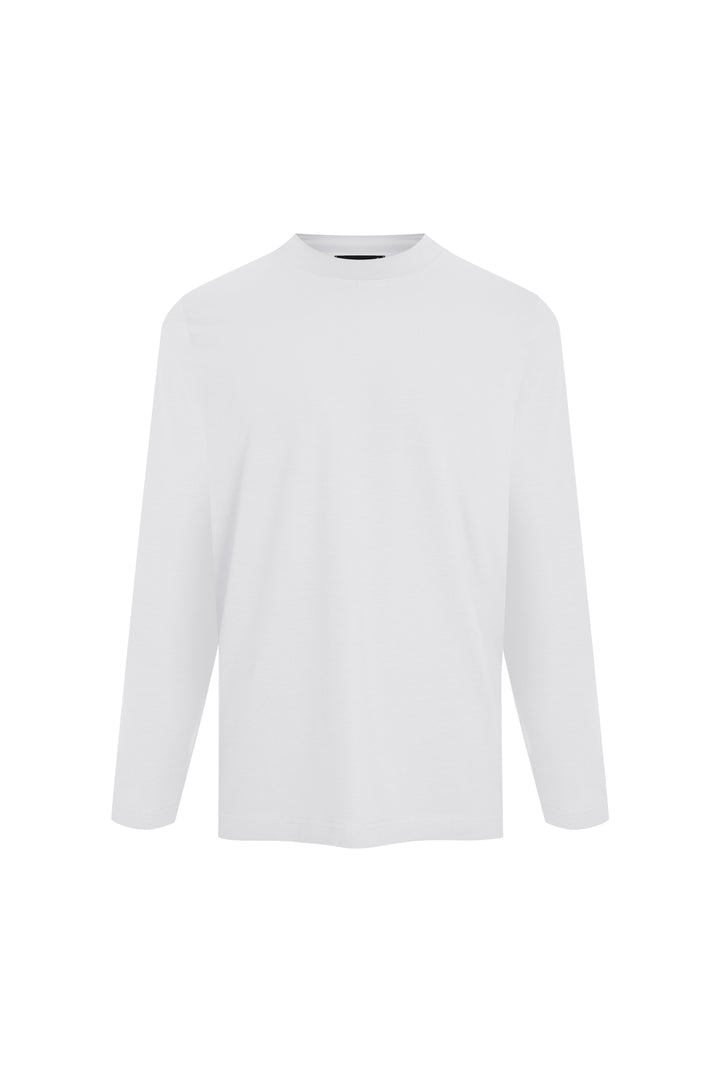Herren Slim Fit Longsleeve aus Baumwollmix