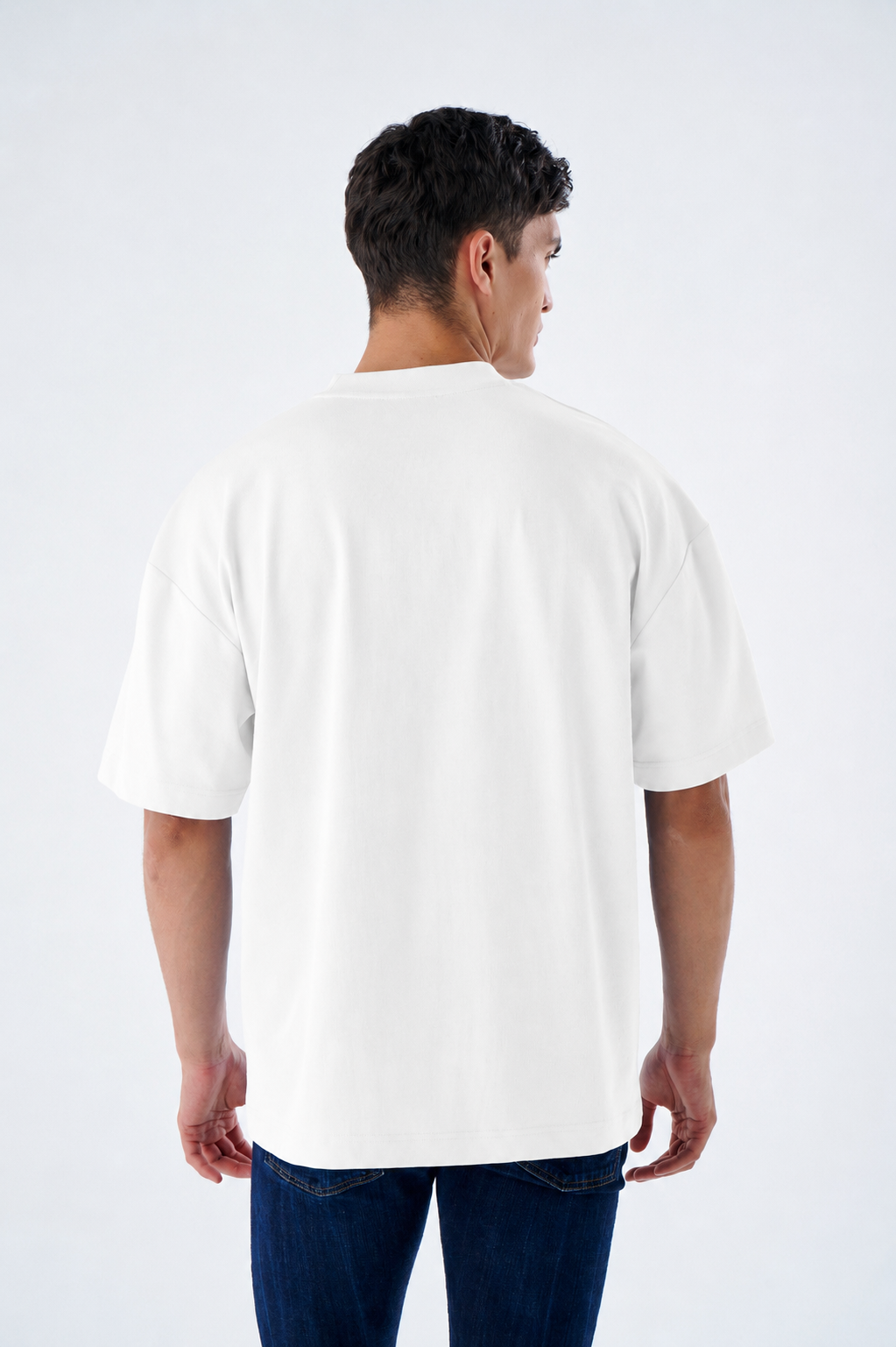 Herren Oversized T-Shirt aus 100 % Baumwolle