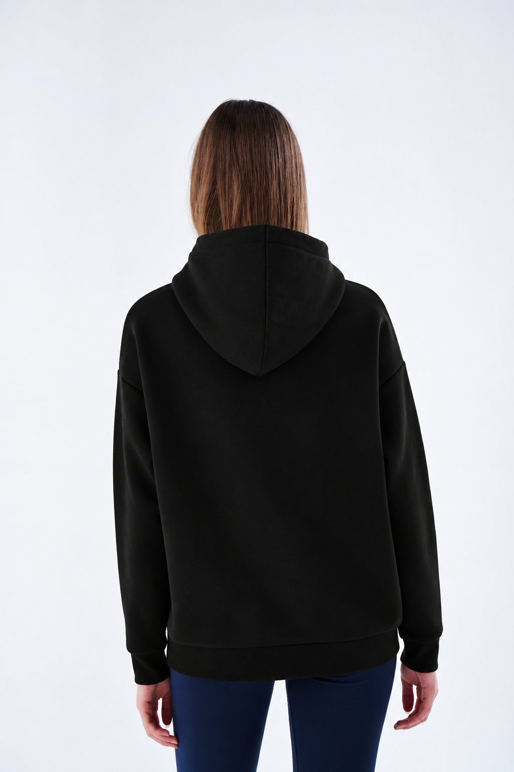 Damen Heavyweight Hoodie aus Baumwollmix mit Kapuze