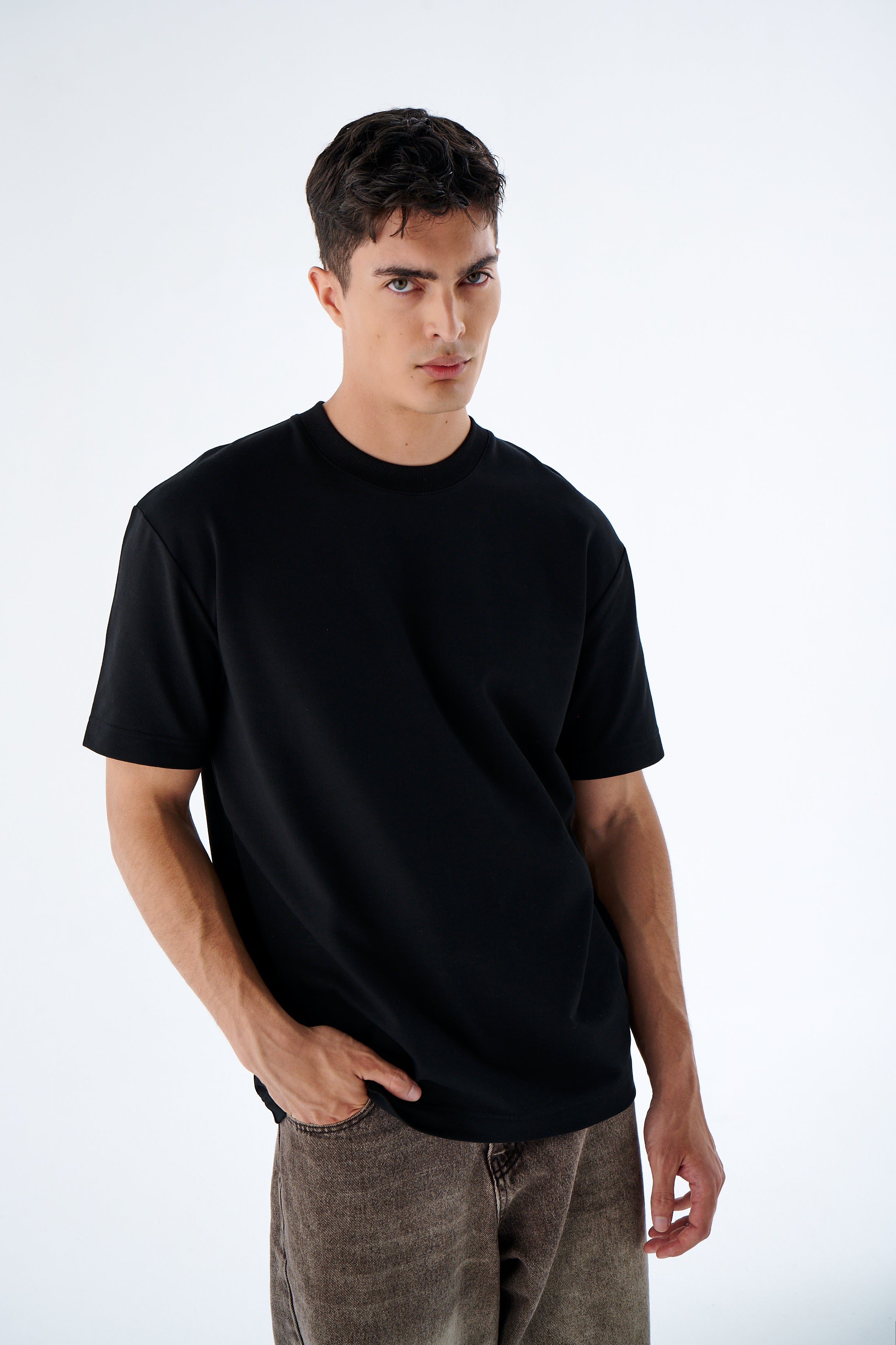 Herren T-Shirt - 100% Baumwolle - Relaxed Fit