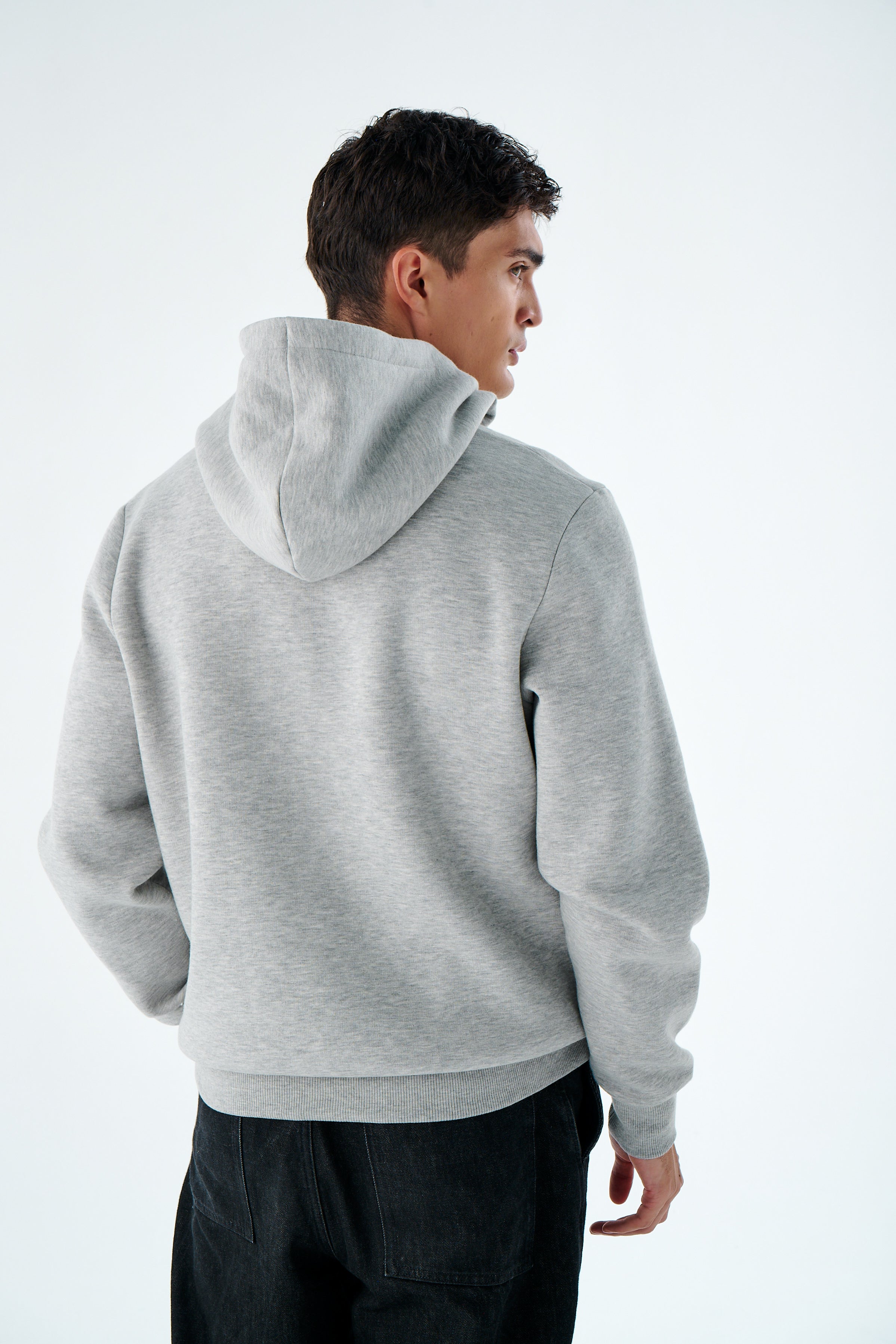 Herren Heavyweight Hoodie aus Baumwollmix mit Kapuze