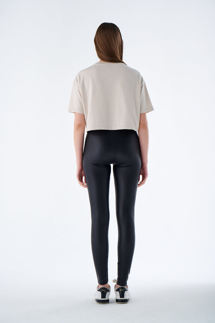 Crop Top Damen aus 100 % Baumwolle