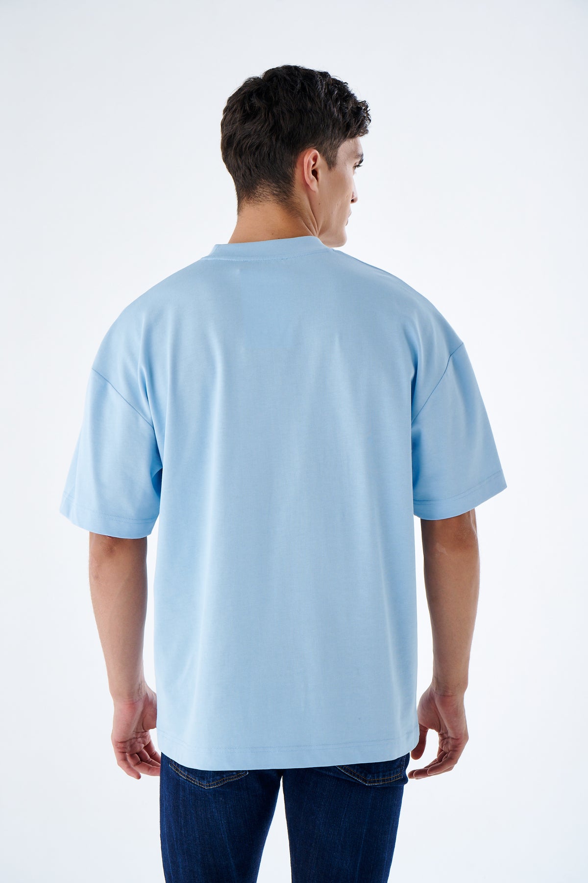 Herren Oversized T-Shirt aus 100 % Baumwolle