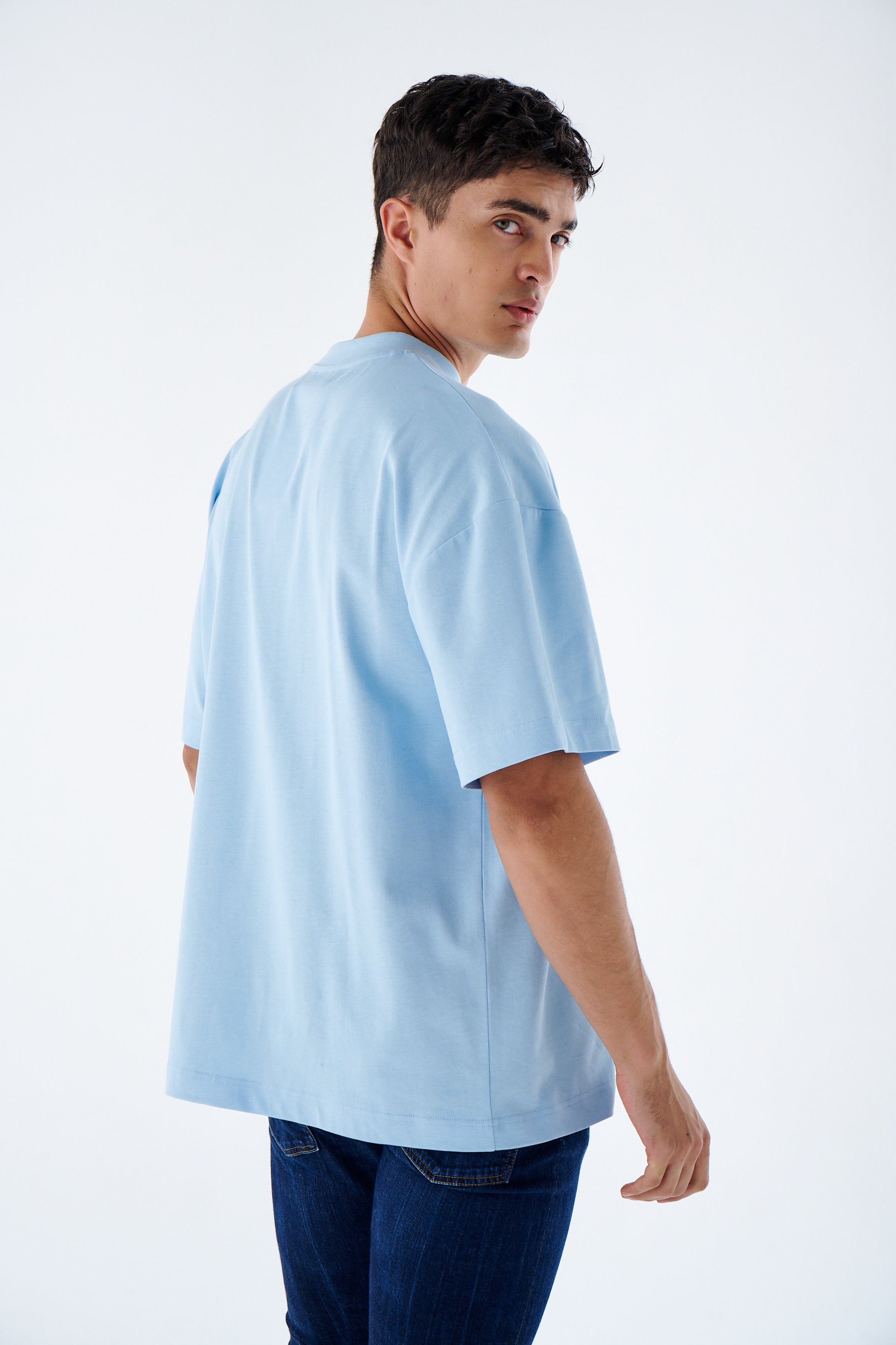 Herren T-Shirt - Oversized - 100% Baumwolle