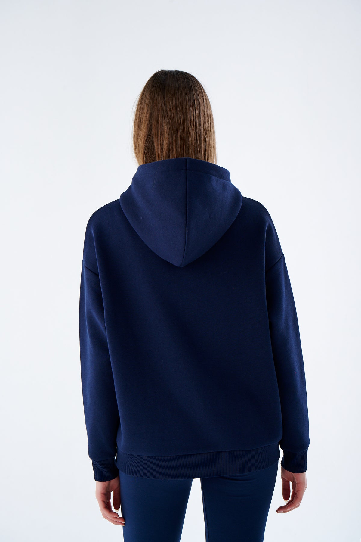 Damen Heavyweight Hoodie aus Baumwollmix mit Kapuze