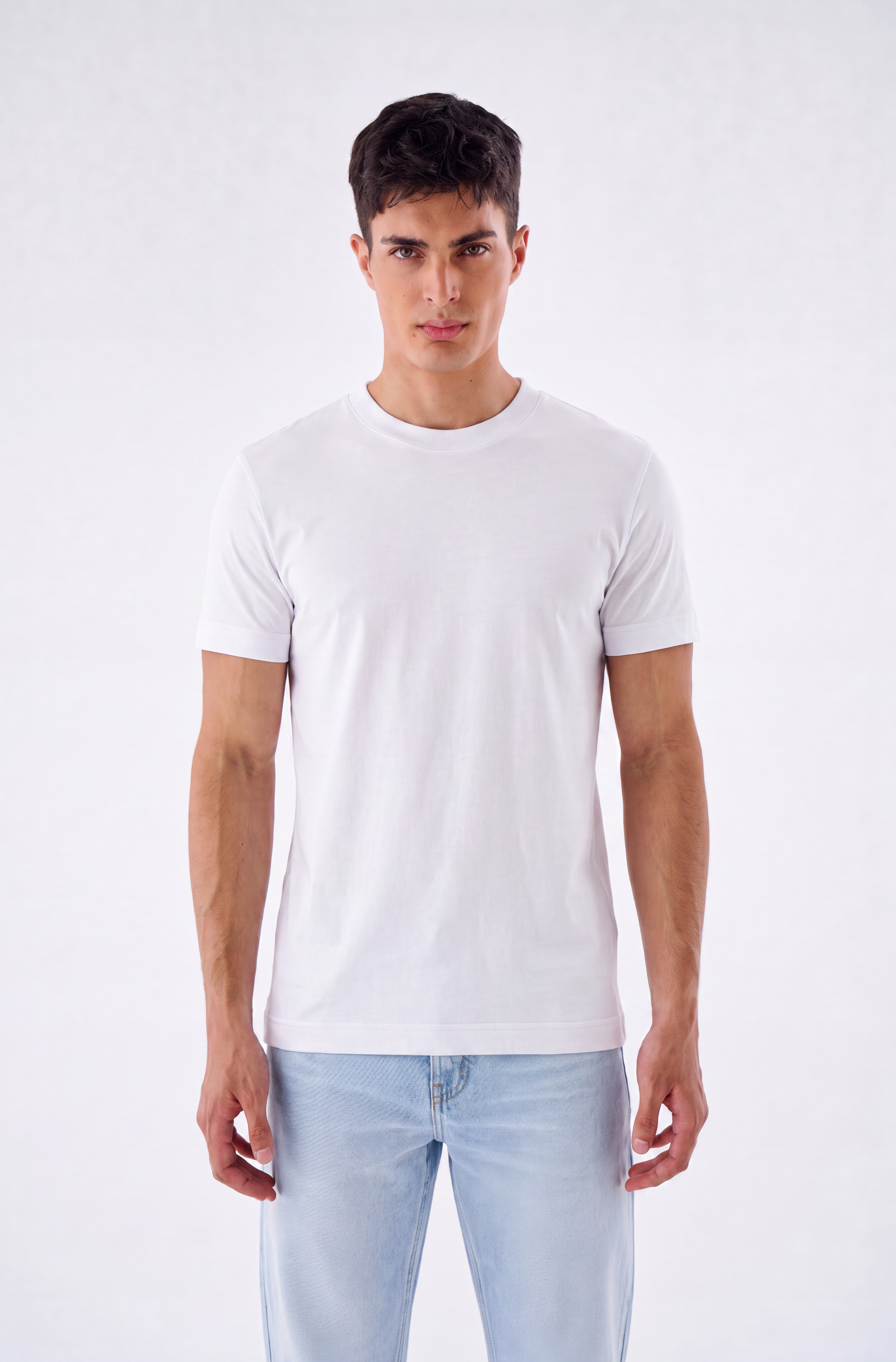 Herren Slim Fit T-Shirt – Hoher Baumwollanteil & Bequeme Passform