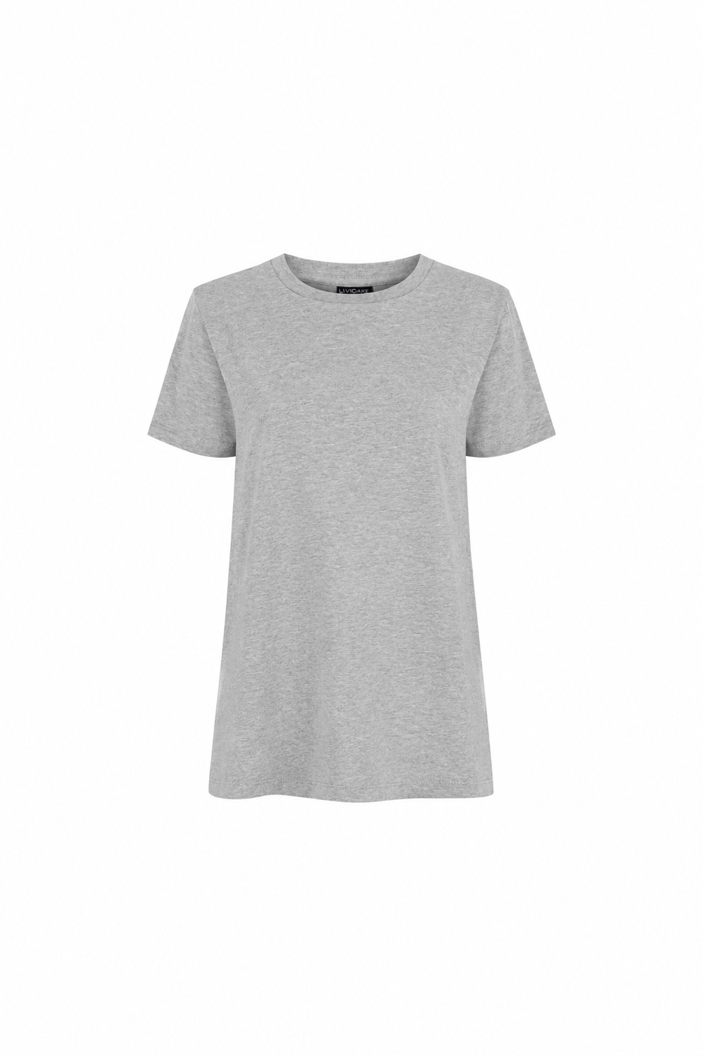 Damen Basic T-Shirt mit Rundhals