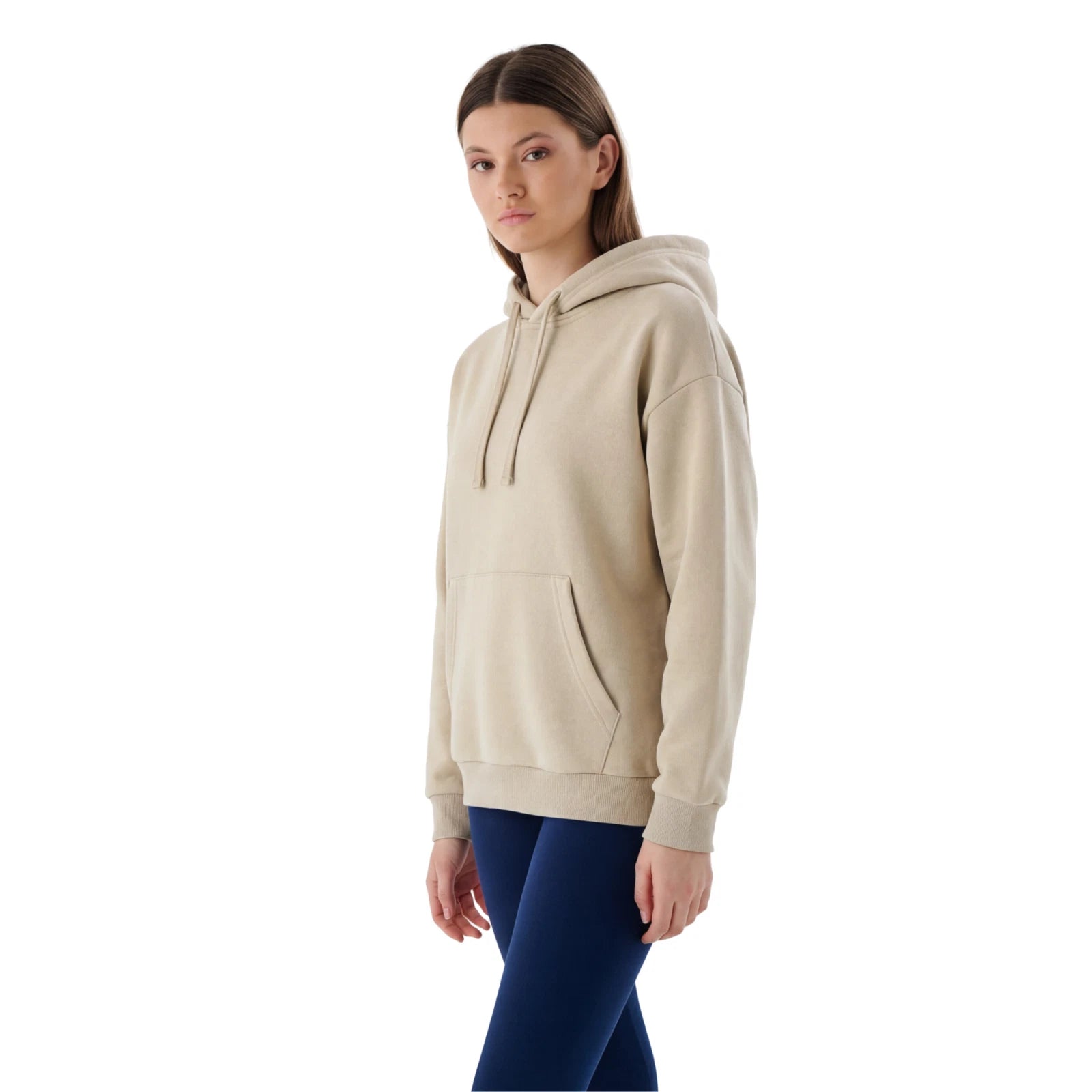 Damen Heavyweight Hoodie aus Baumwollmix mit Kapuze