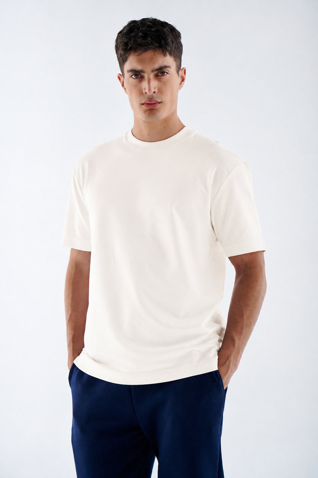 Herren T-Shirt - 100% Baumwolle - Relaxed Fit