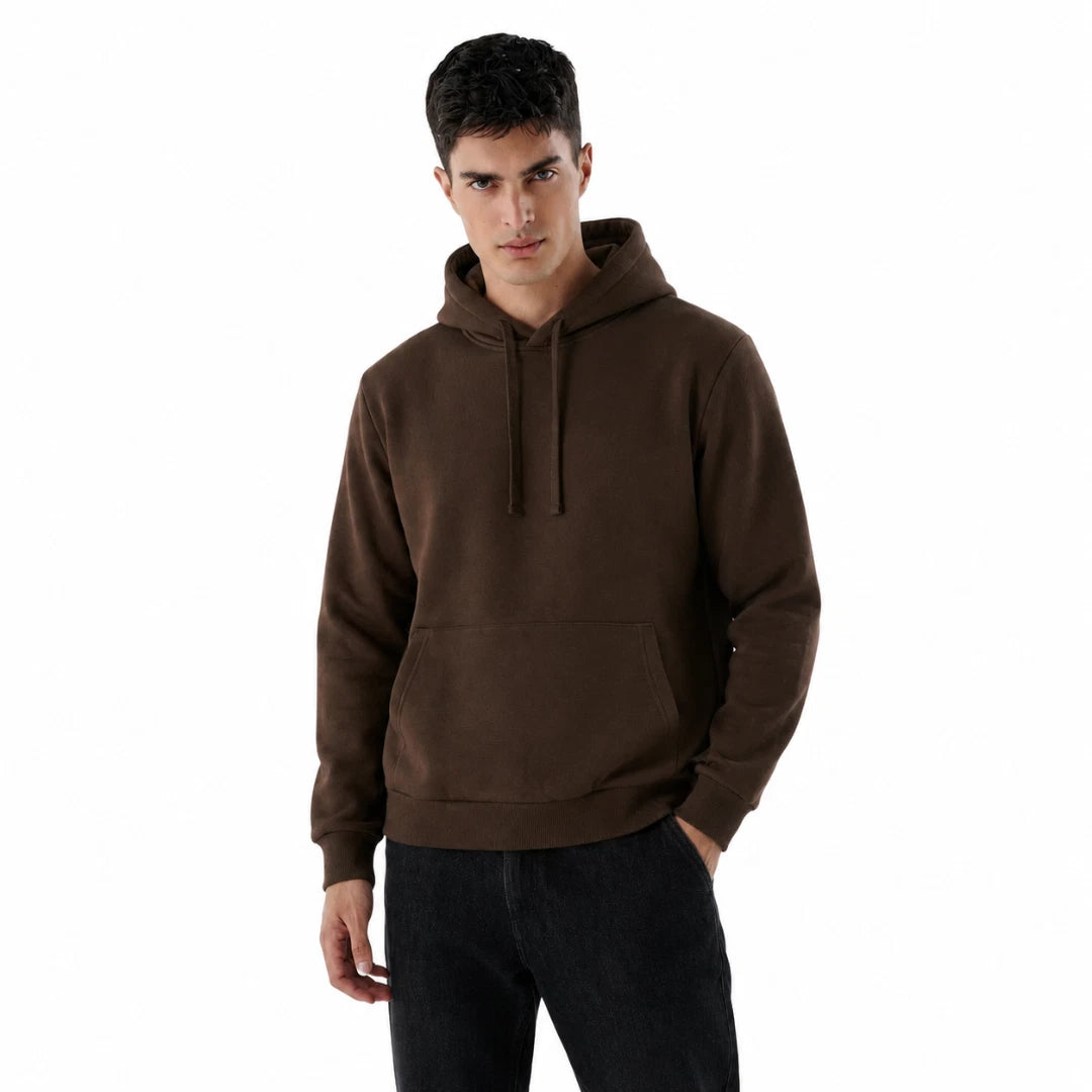 Herren Heavyweight Hoodie aus Baumwollmix mit Kapuze