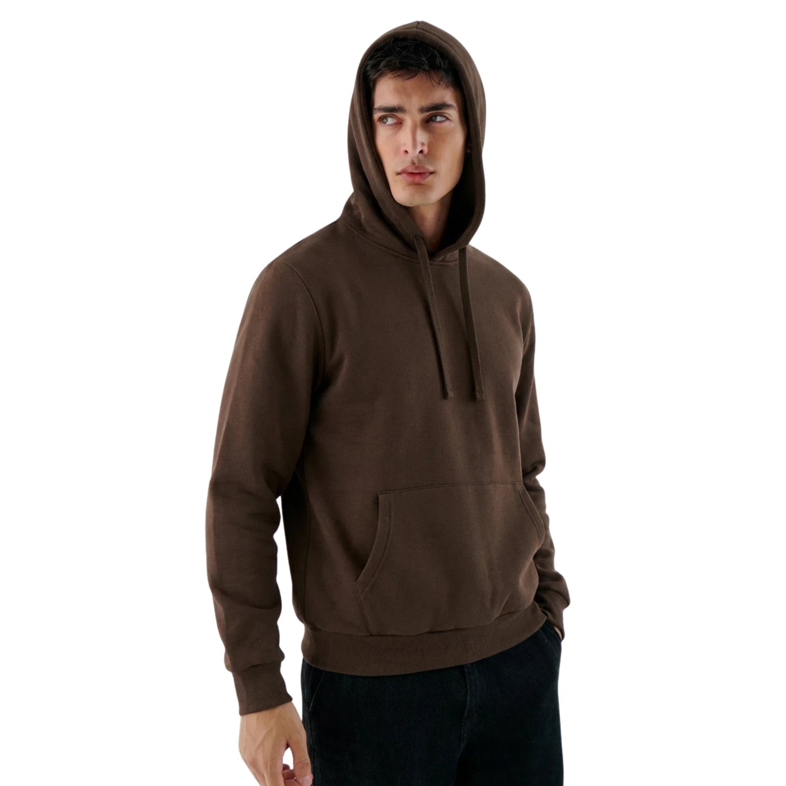 Herren Heavyweight Hoodie aus Baumwollmix mit Kapuze