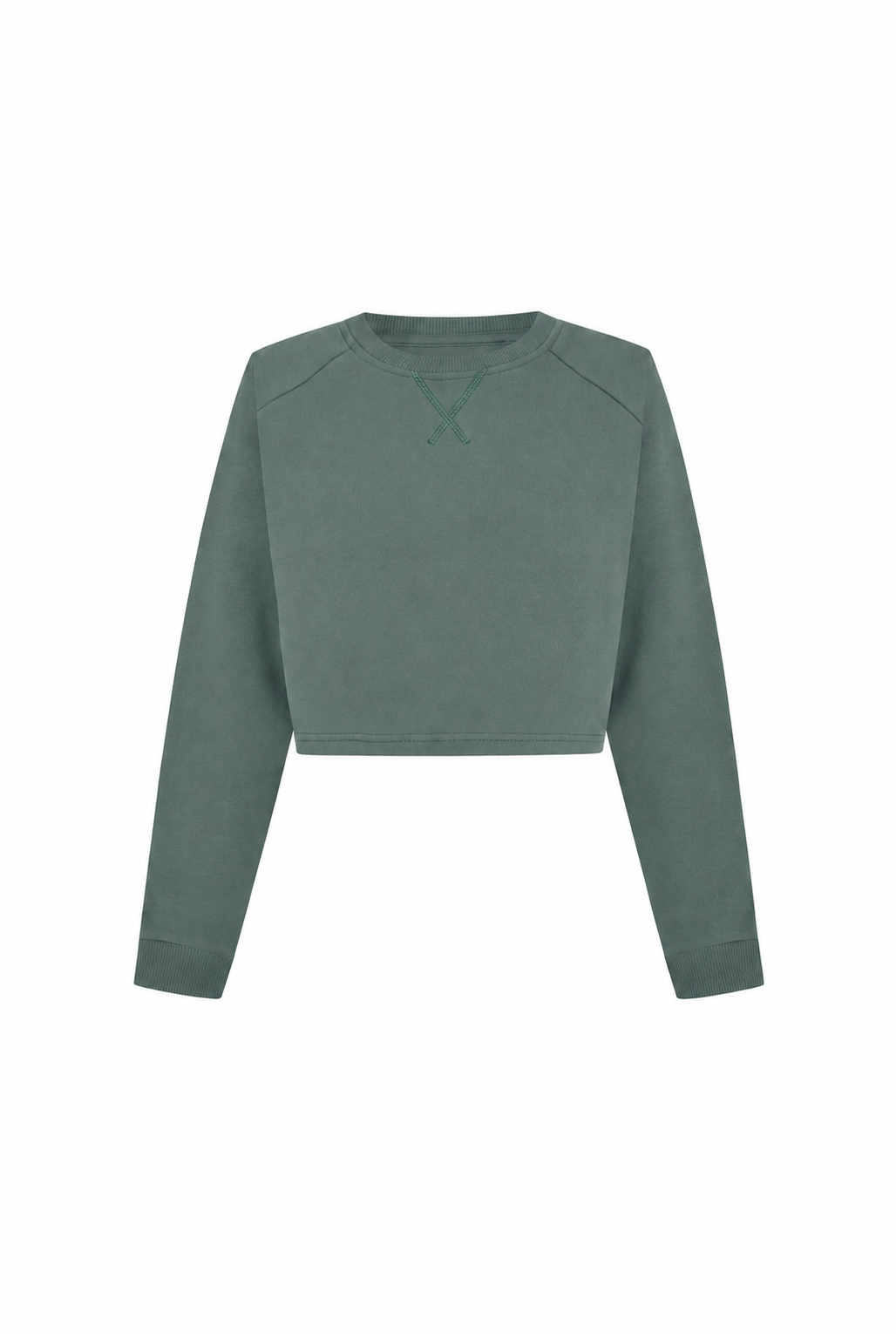 Damen Heavyweight Crop Sweatshirt aus Baumwollmix