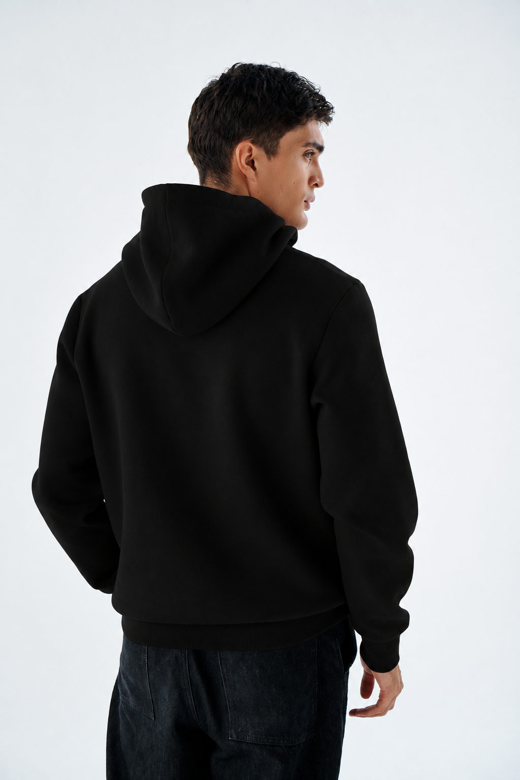 Herren Heavyweight Hoodie aus Baumwollmix mit Kapuze
