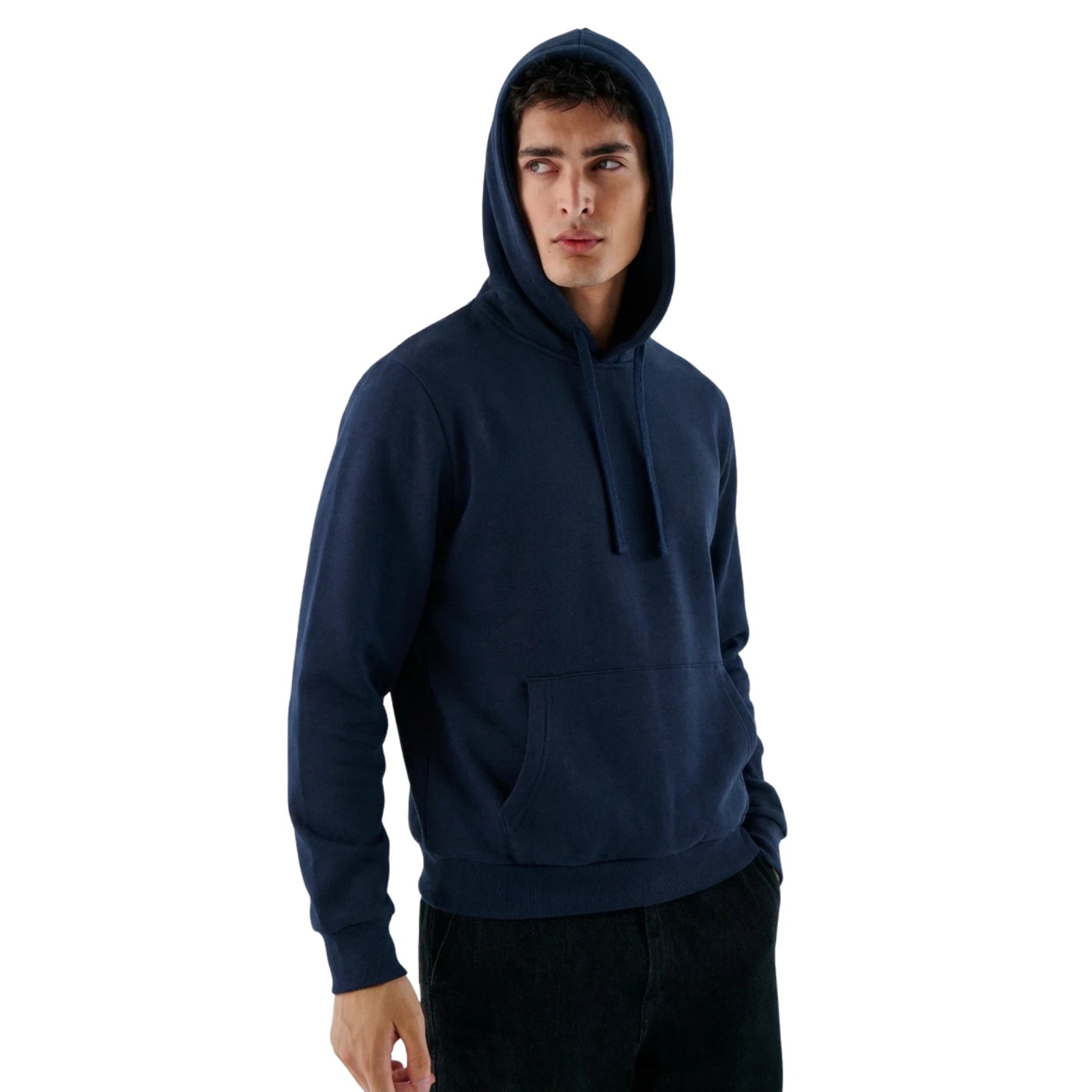 Herren Heavyweight Hoodie aus Baumwollmix mit Kapuze