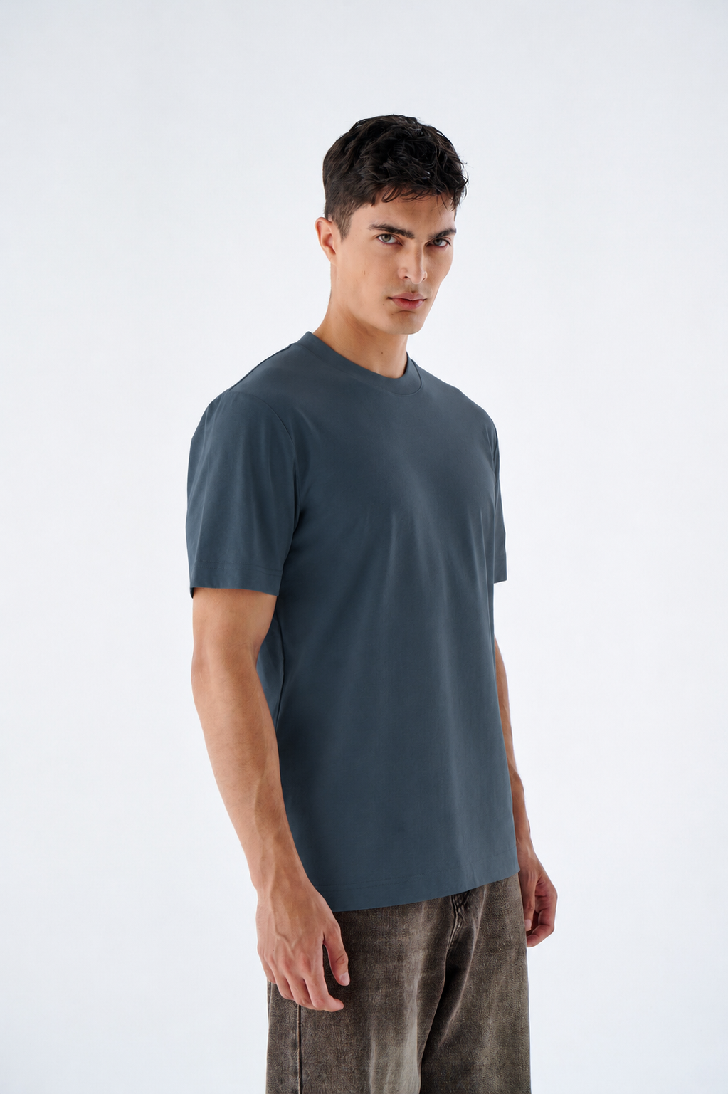 Herren T-Shirt - Slim Fit - 100% Baumwolle