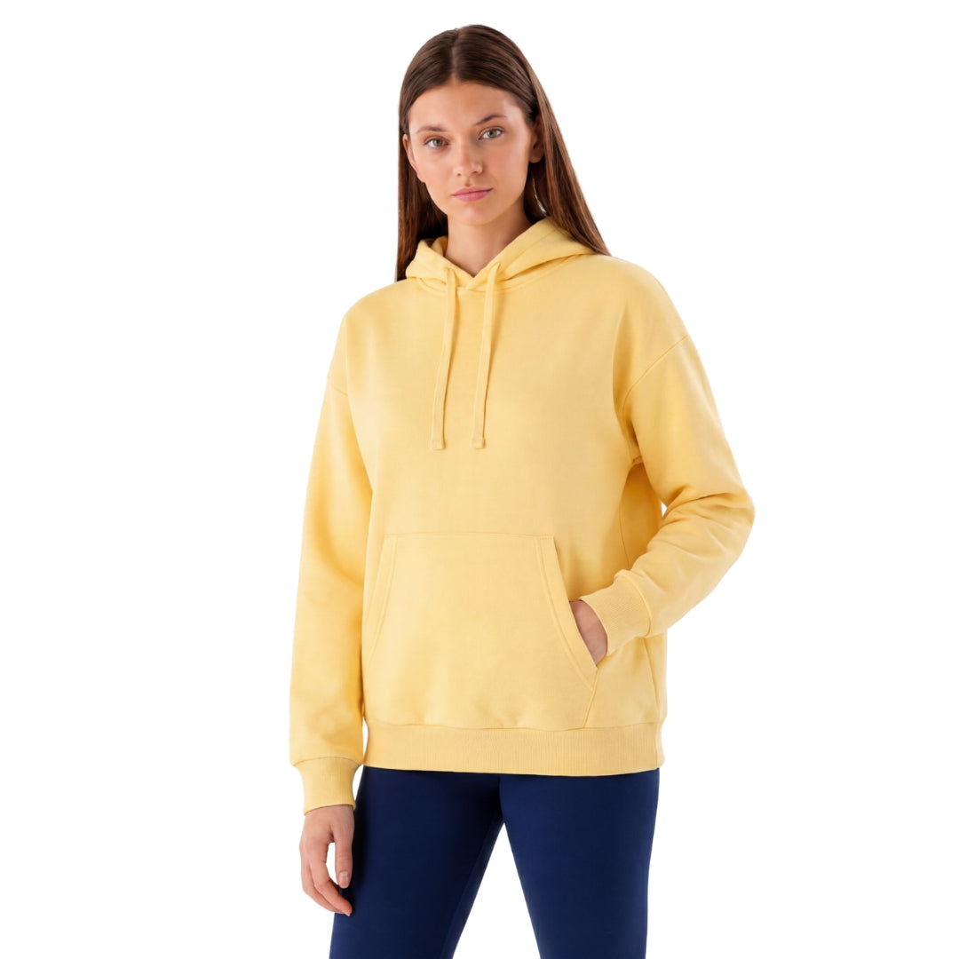 Damen Heavyweight Hoodie aus Baumwollmix mit Kapuze