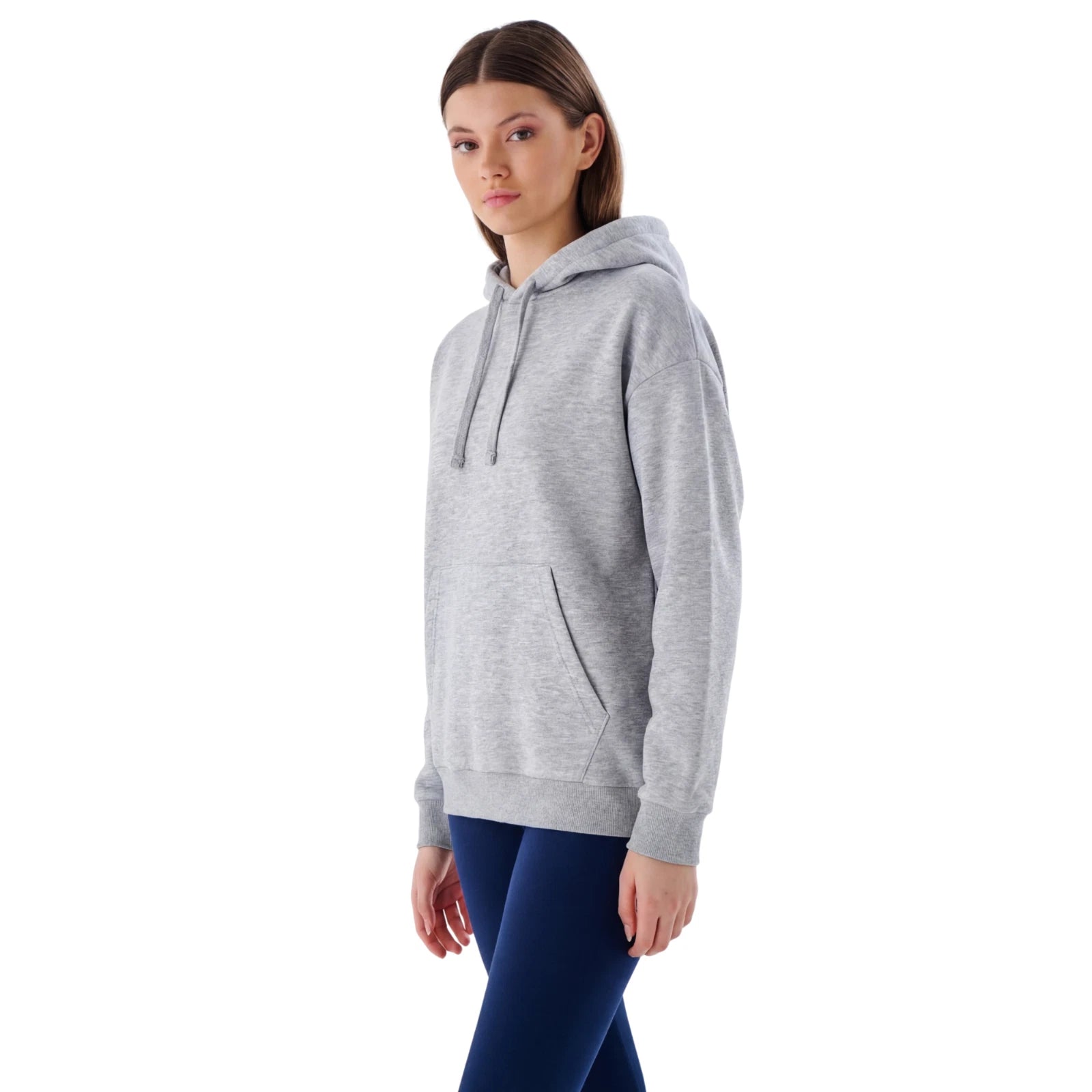 Damen Heavyweight Hoodie aus Baumwollmix mit Kapuze