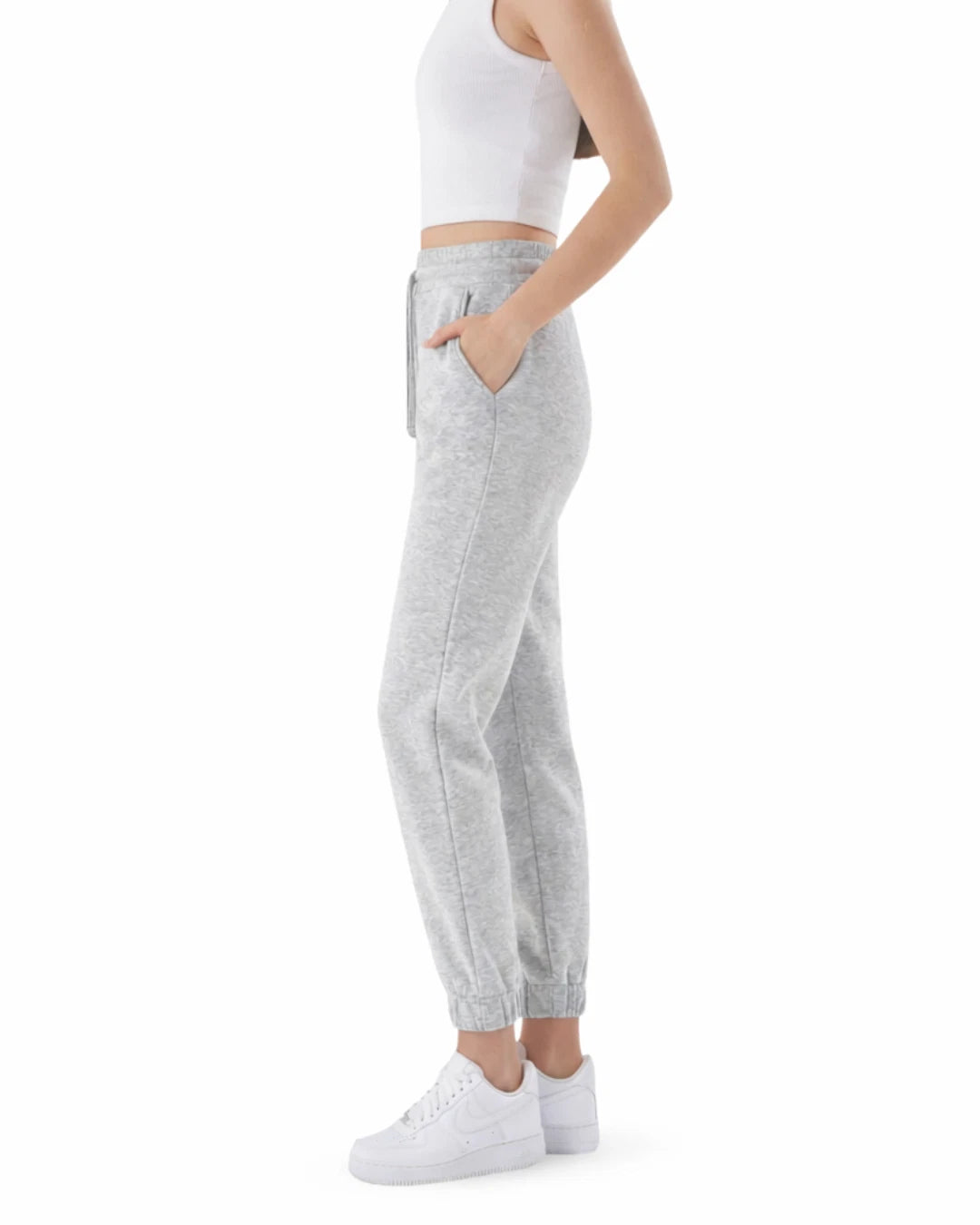 Damen Heavyweight Jogginghose aus Baumwollmix