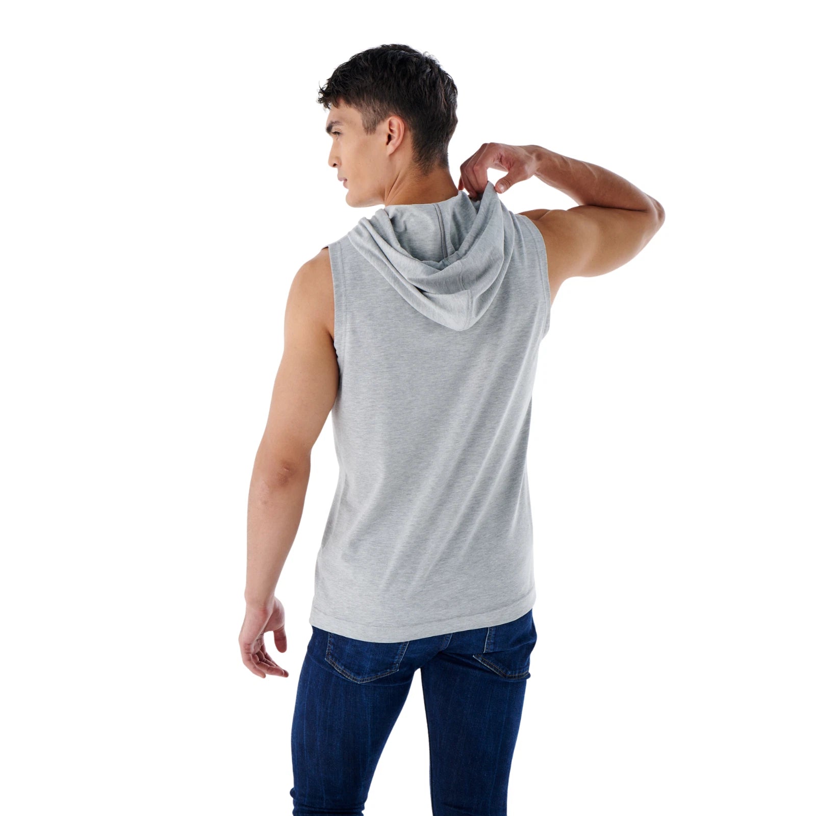 Herren Muskel Hoodie ärmellos – Gym Tanktop