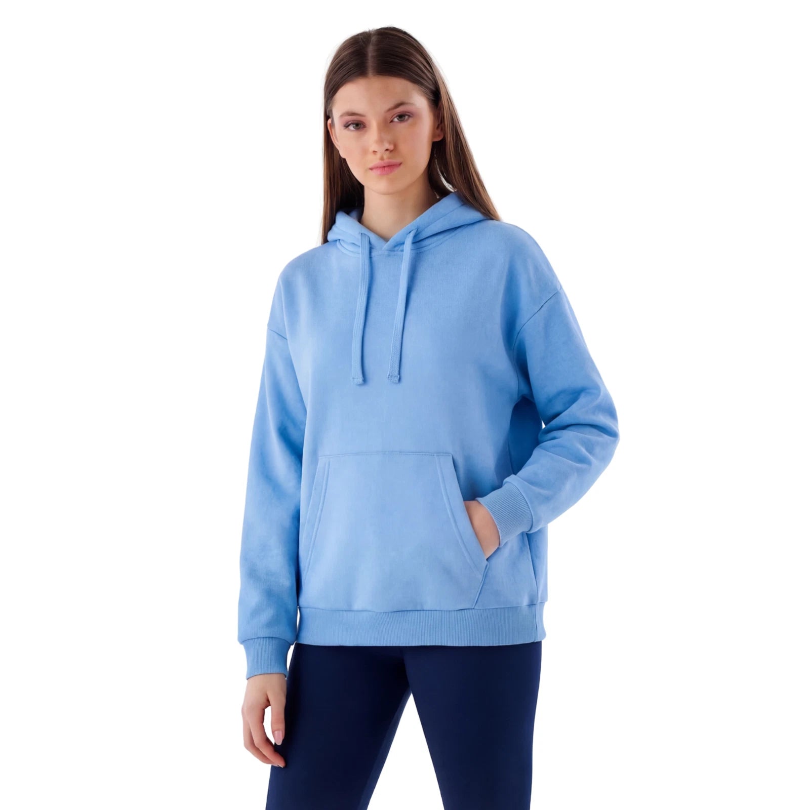 Damen Heavyweight Hoodie aus Baumwollmix mit Kapuze