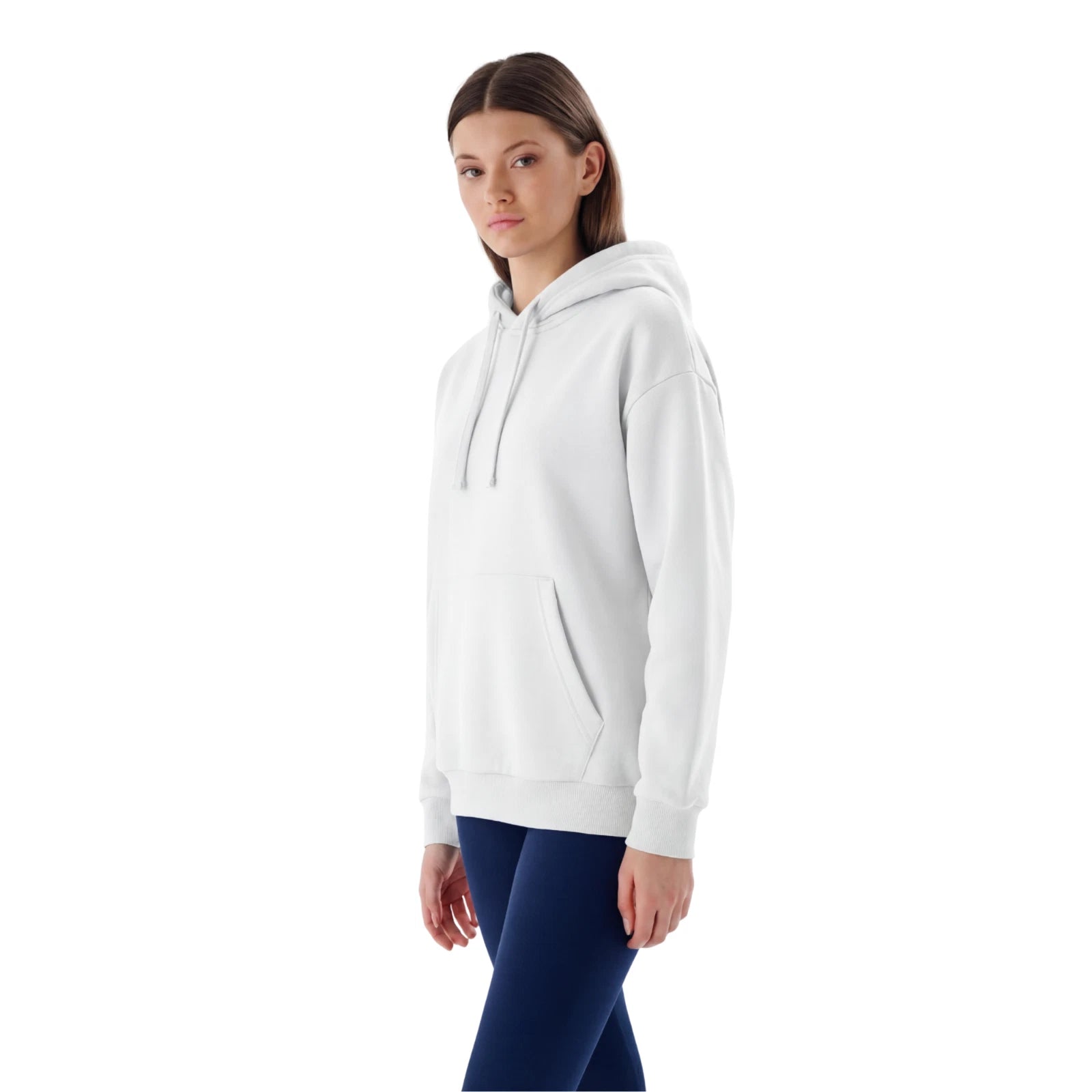 Damen Heavyweight Hoodie aus Baumwollmix mit Kapuze
