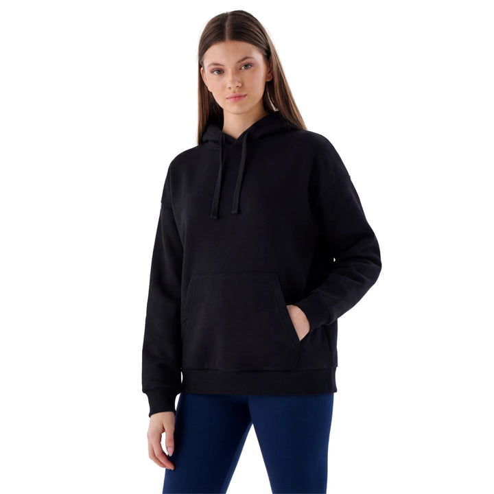 Damen Heavyweight Hoodie aus Baumwollmix mit Kapuze