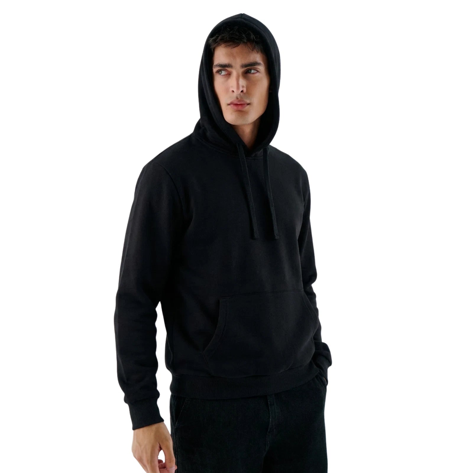 Herren Heavyweight Hoodie aus Baumwollmix mit Kapuze