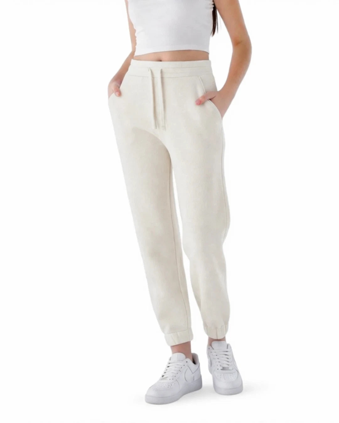 Damen Heavyweight Jogginghose aus Baumwollmix